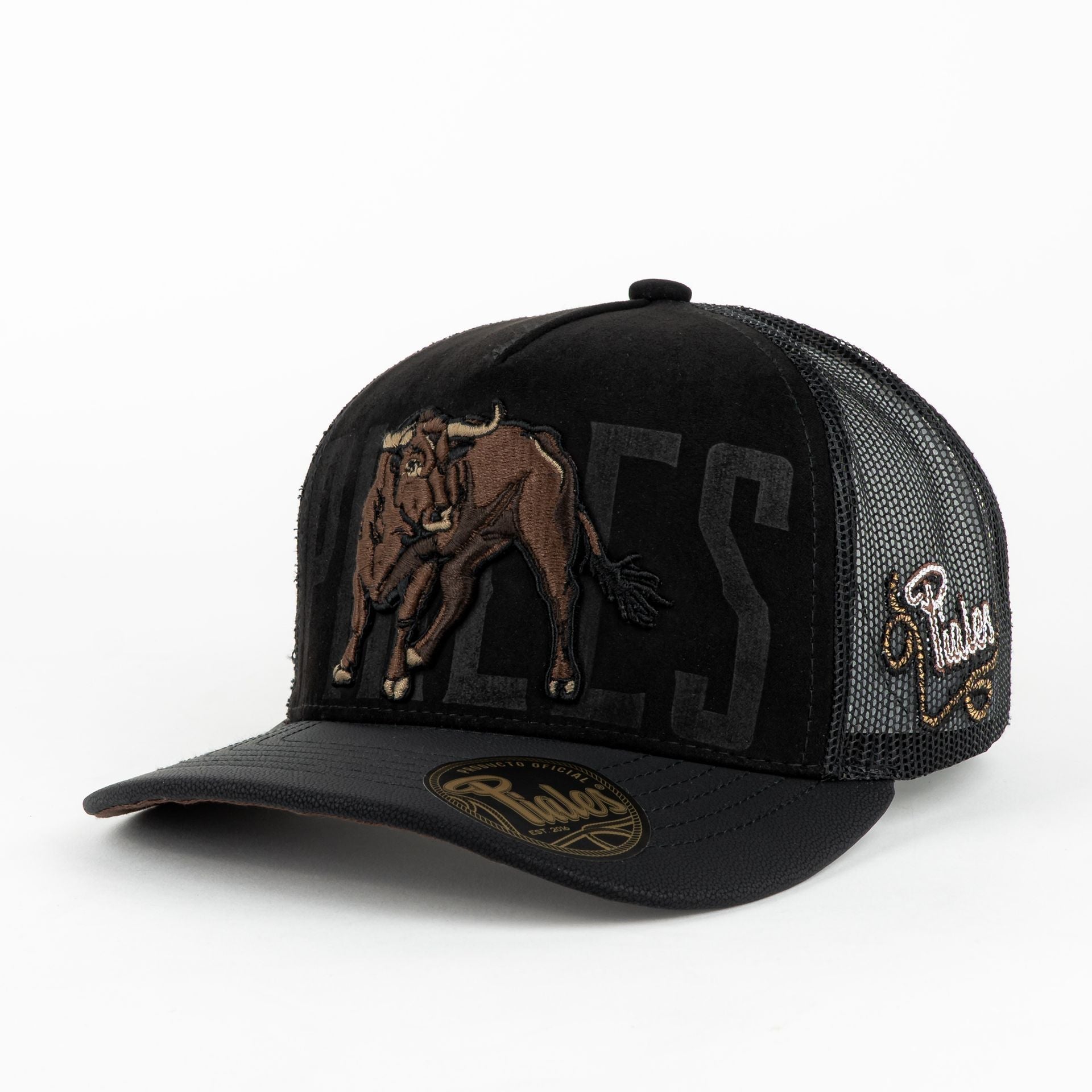 GORRA PIALES EL BRAVO NEGRO