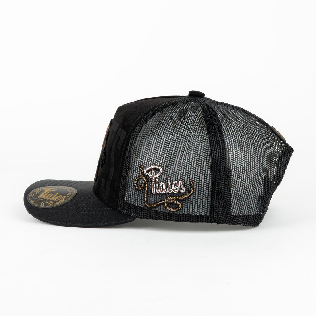 GORRA PIALES EL BRAVO NEGRO