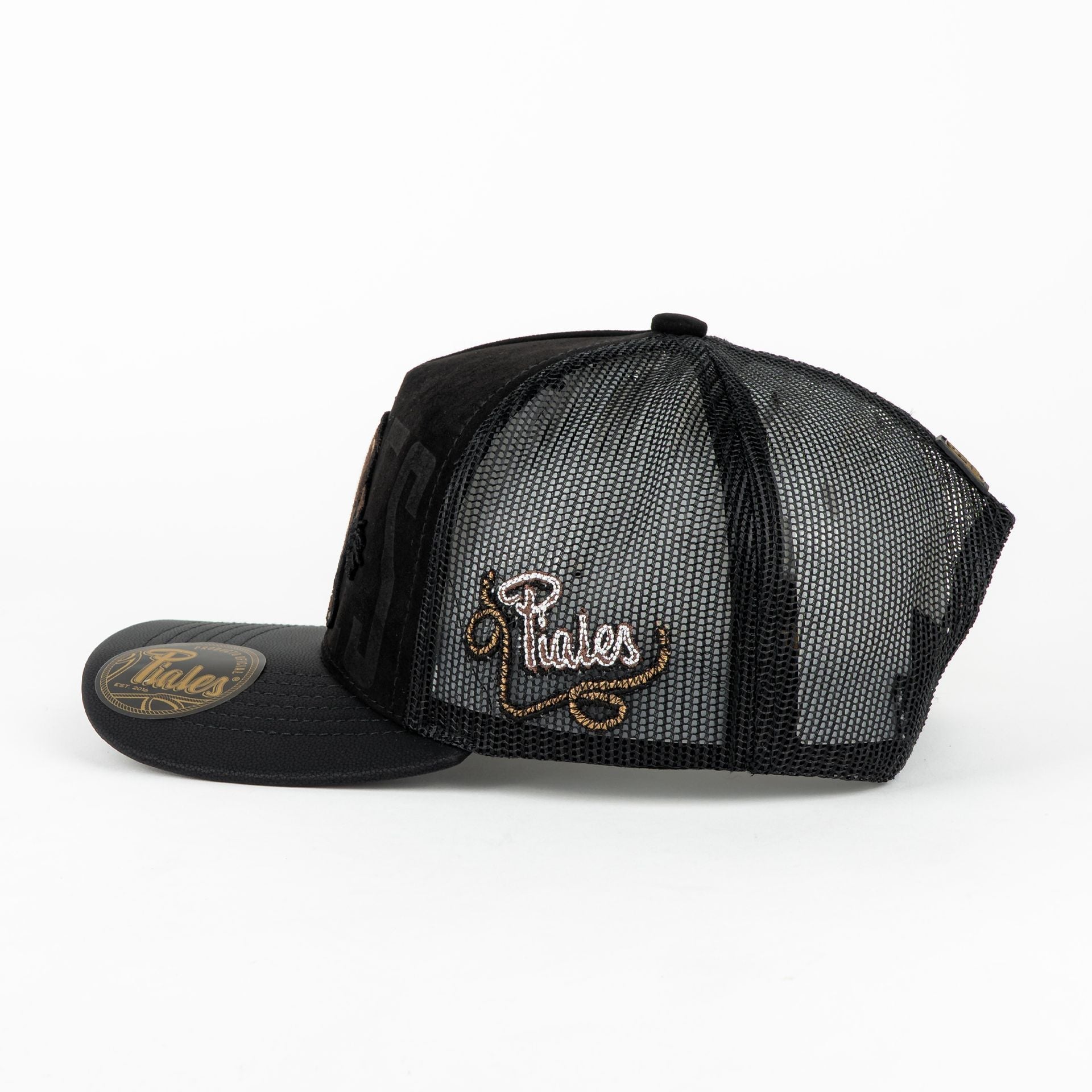 GORRA PIALES EL BRAVO NEGRO