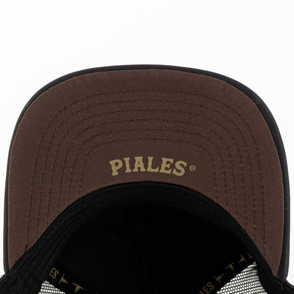 GORRA PIALES EL BRAVO NEGRO