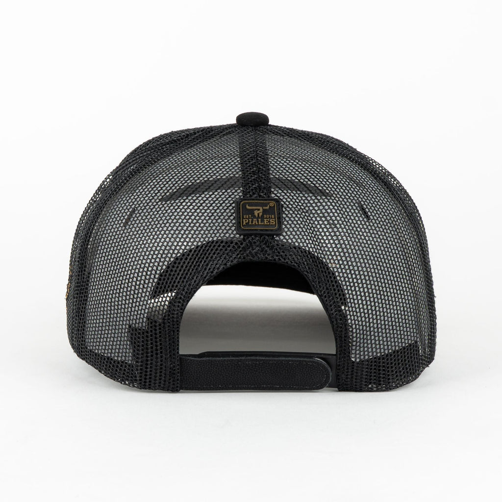 GORRA PIALES EL BRAVO NEGRO