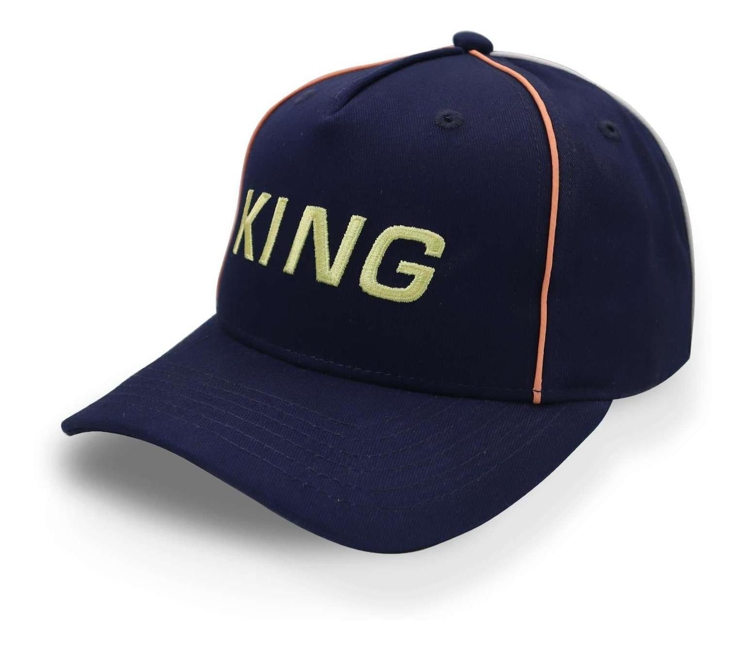 Gorra King London Stepney Curva Azul Unitalla