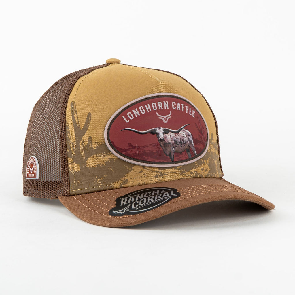 GORRA RANCH & CORRAL [RCG55] GANADERA LONGHORN CATTLE