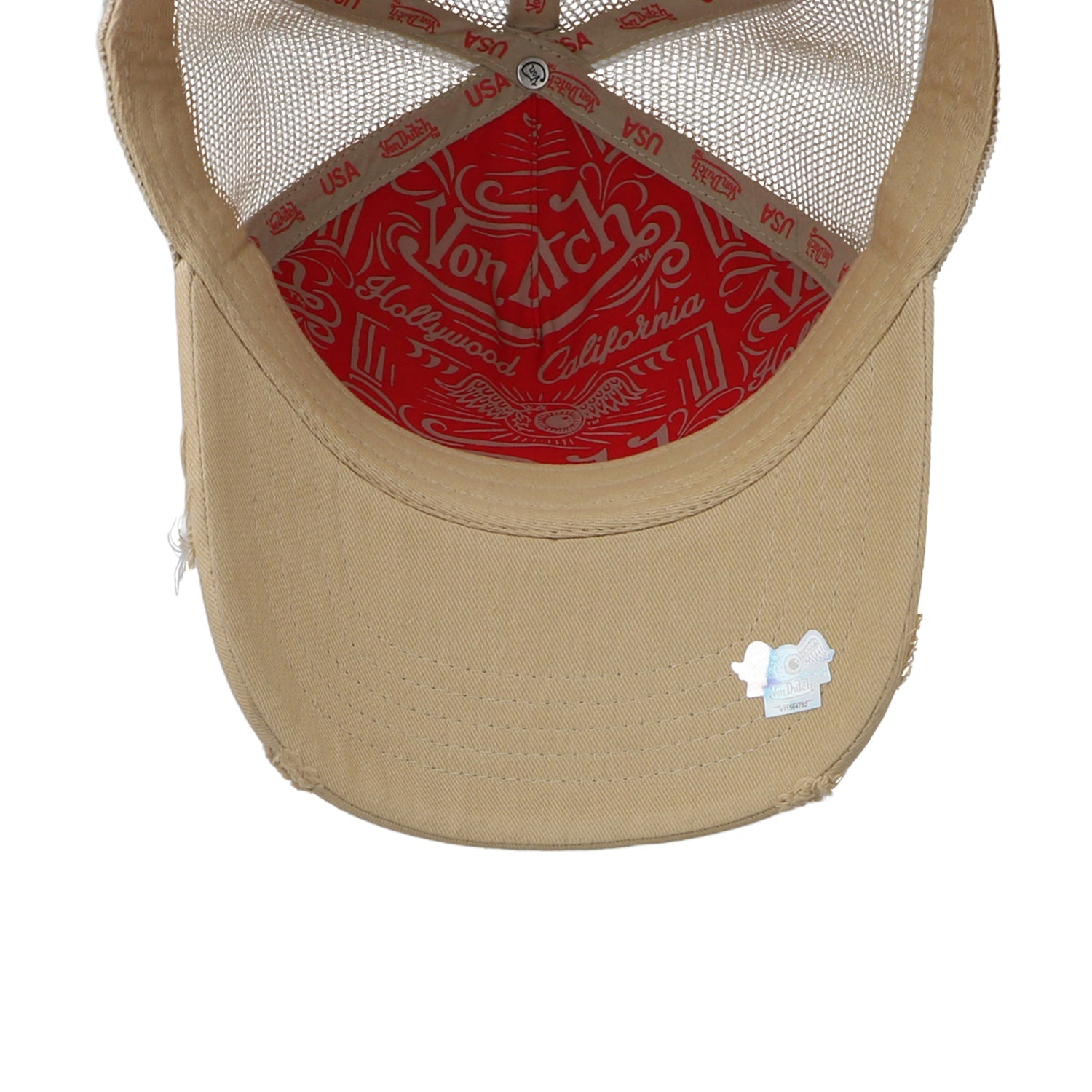 Gorra Von Dutch Mechanic Trucker VDWB3HT015 Caqui Unitalla