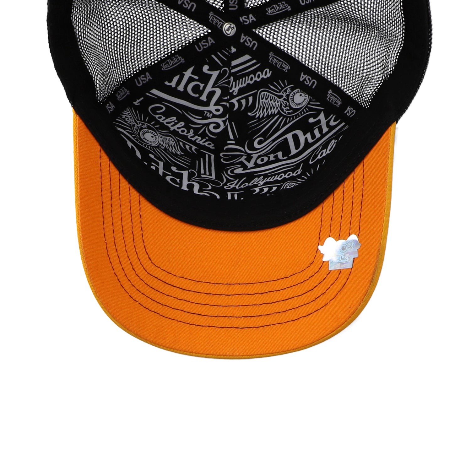 Gorra Von Dutch Flames Trucker VDHH0035 Negro Unitalla