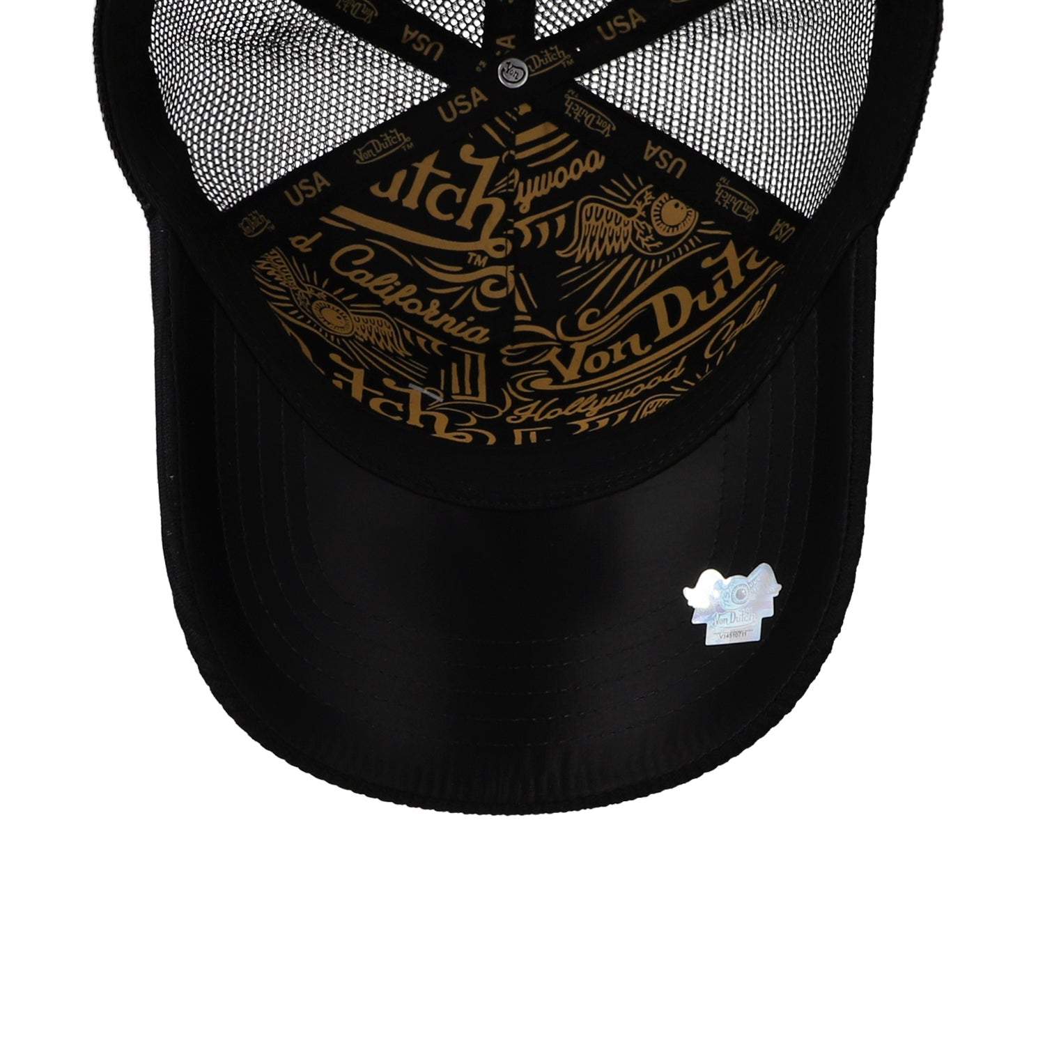 Gorra Von Dutch Flight Check Trucker VDHH0107 Negro Unitalla