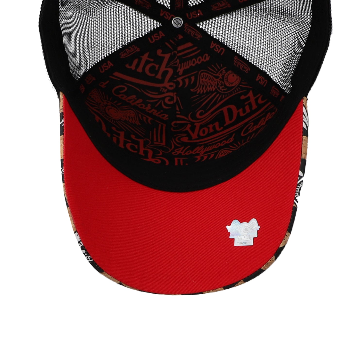 Gorra Von Dutch Corked Trucker VDHH0113 Negro Unitalla