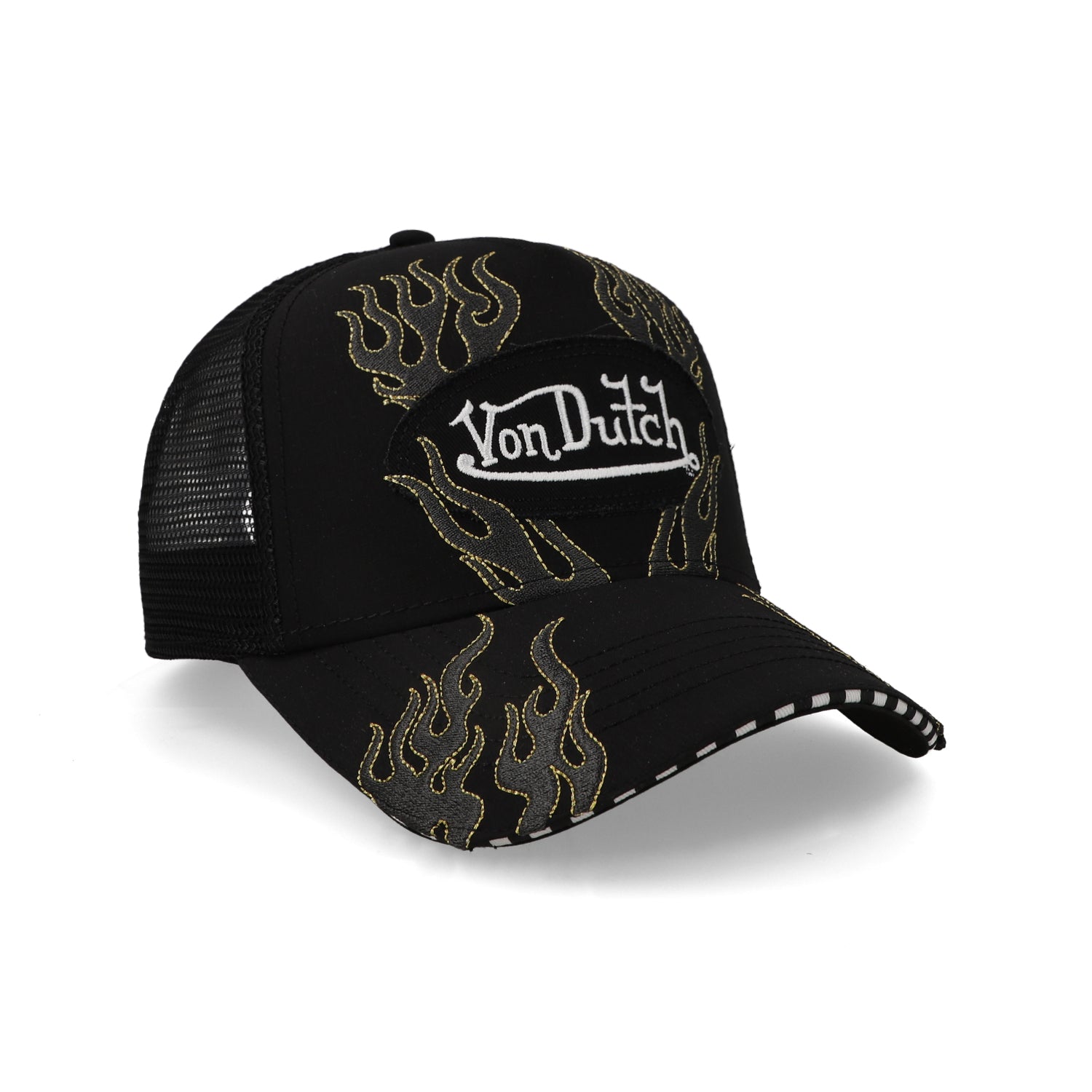 Gorra Von Dutch Flashfire Trucker Negro Unitalla