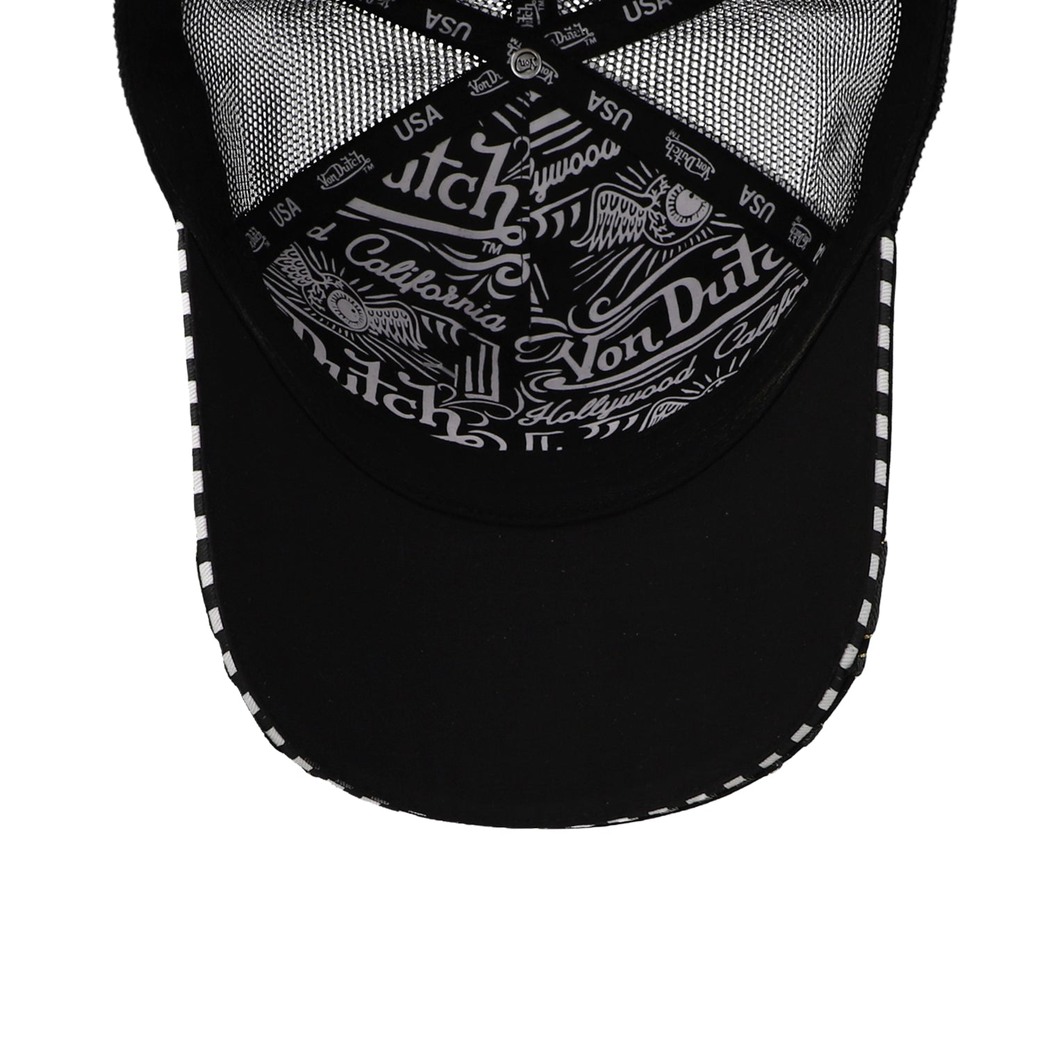 Gorra Von Dutch Flashfire Trucker Negro Unitalla
