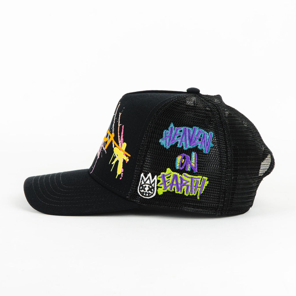 GORRA CULT OF INDIVIDUALITY CULT GRAFFITI BLACK