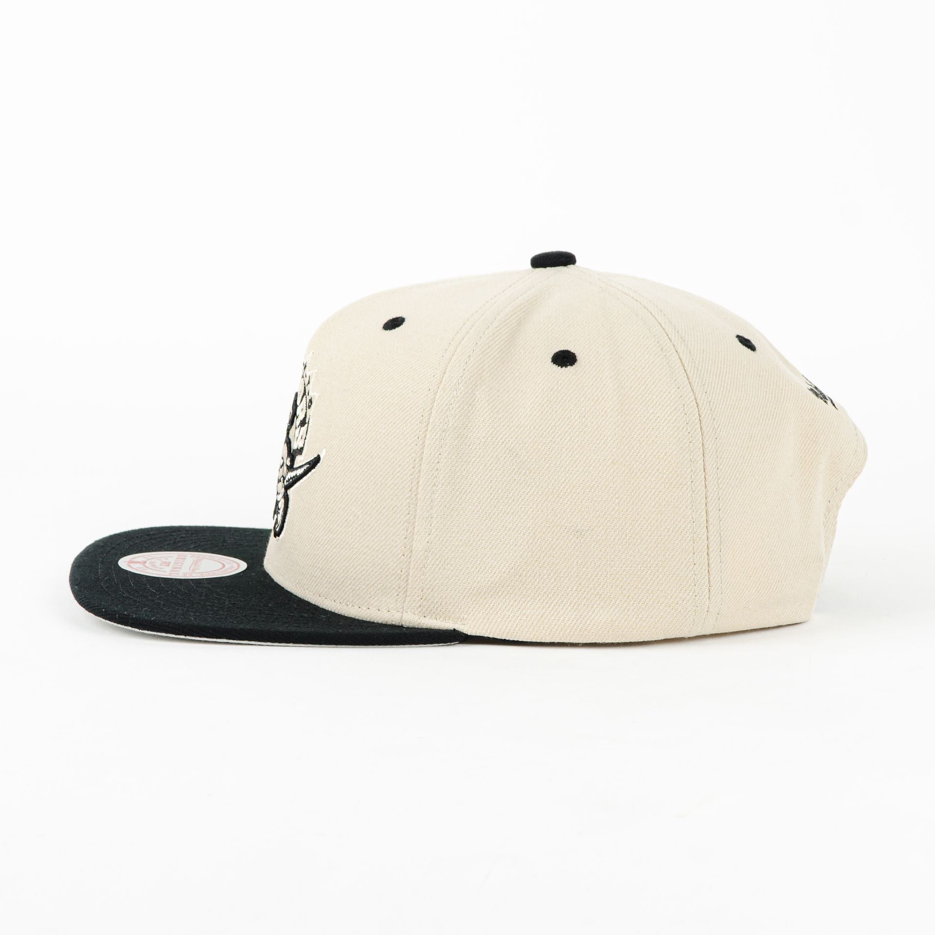 GORRA MITCHELL & NESS RAPTORS EVERGREEN CREAM/BLK