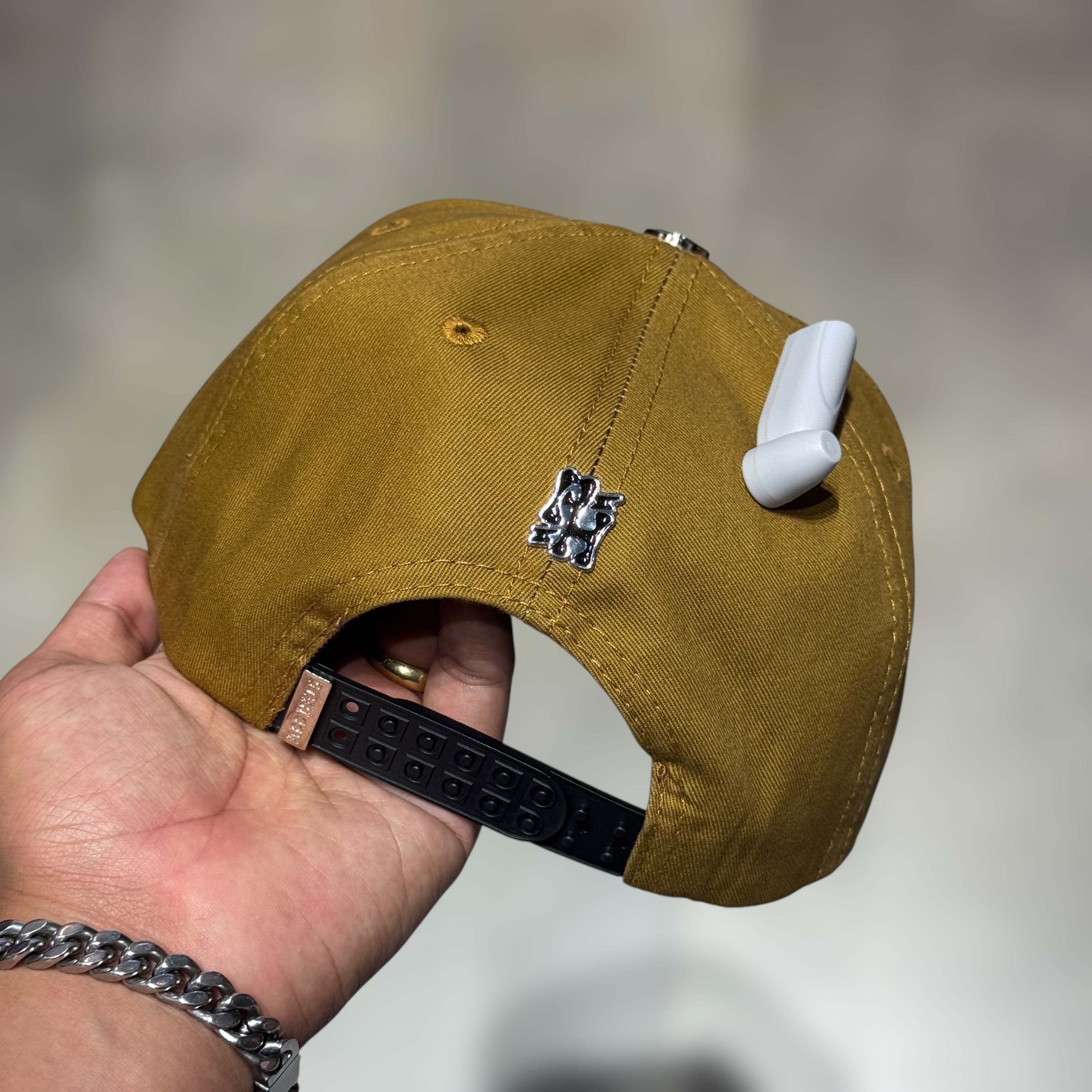 BELICA ACE HATS NY YANKEES BONES CAMEL