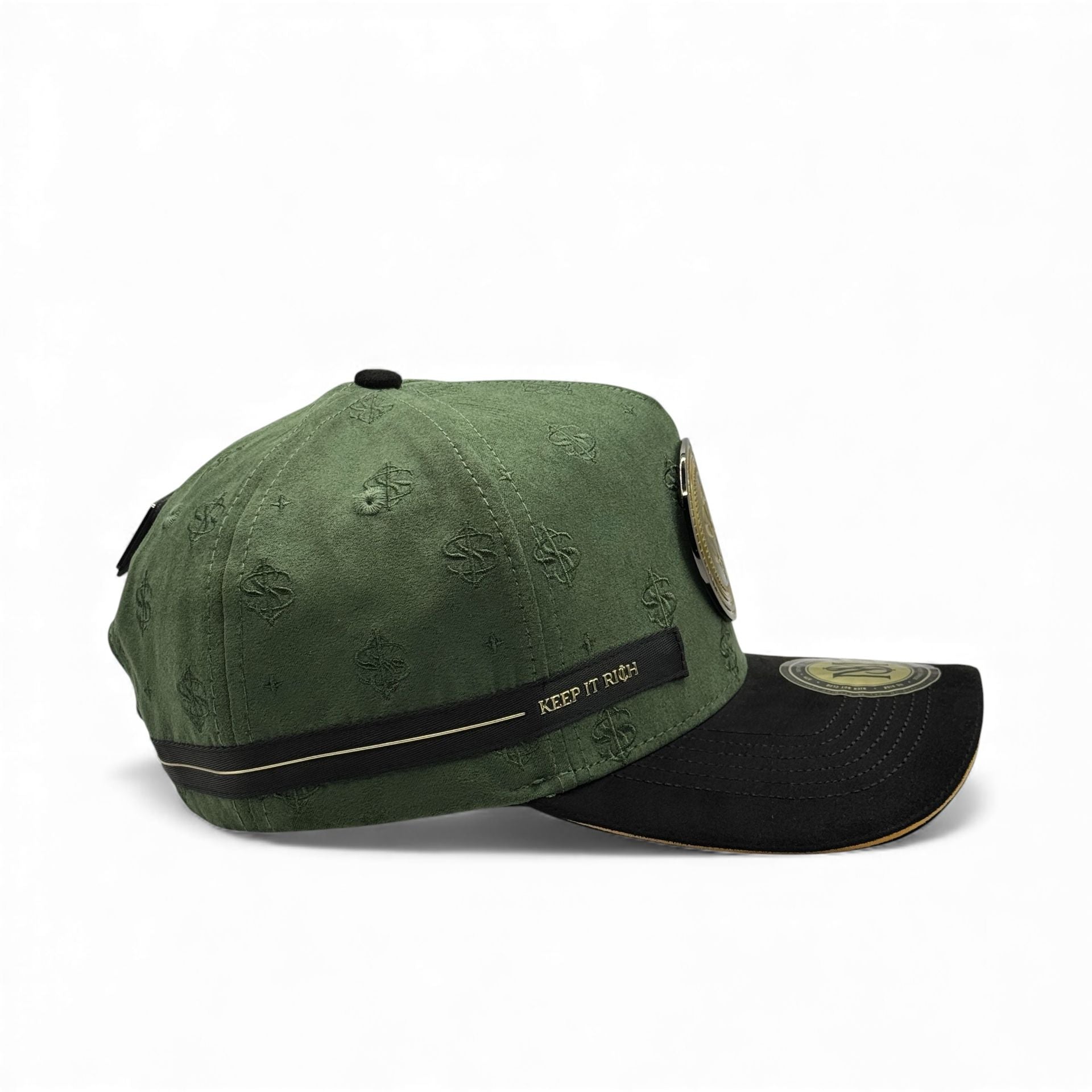 GORRA MR. KASH KEEP IT RICH GRN/BLK