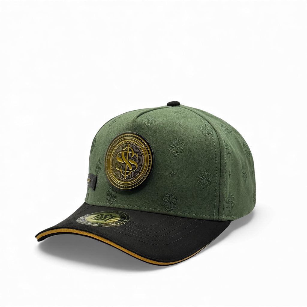 GORRA MR. KASH KEEP IT RICH GRN/BLK