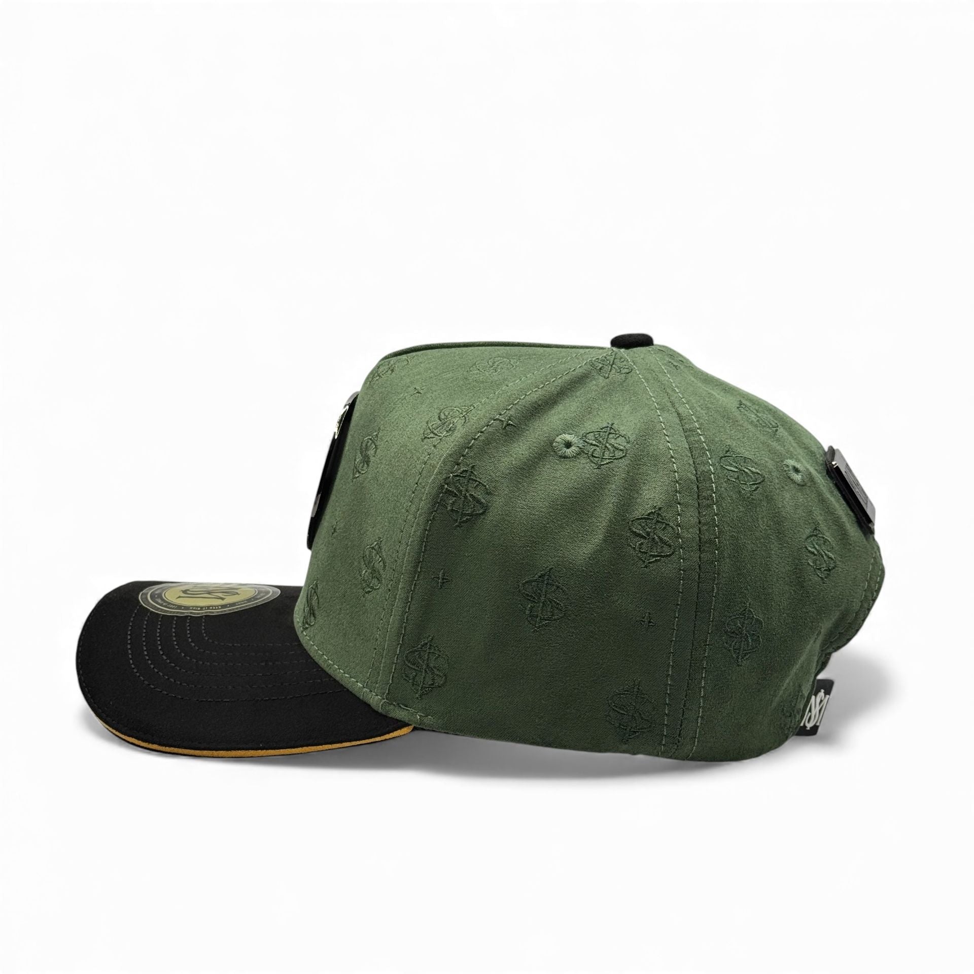 GORRA MR. KASH KEEP IT RICH GRN/BLK