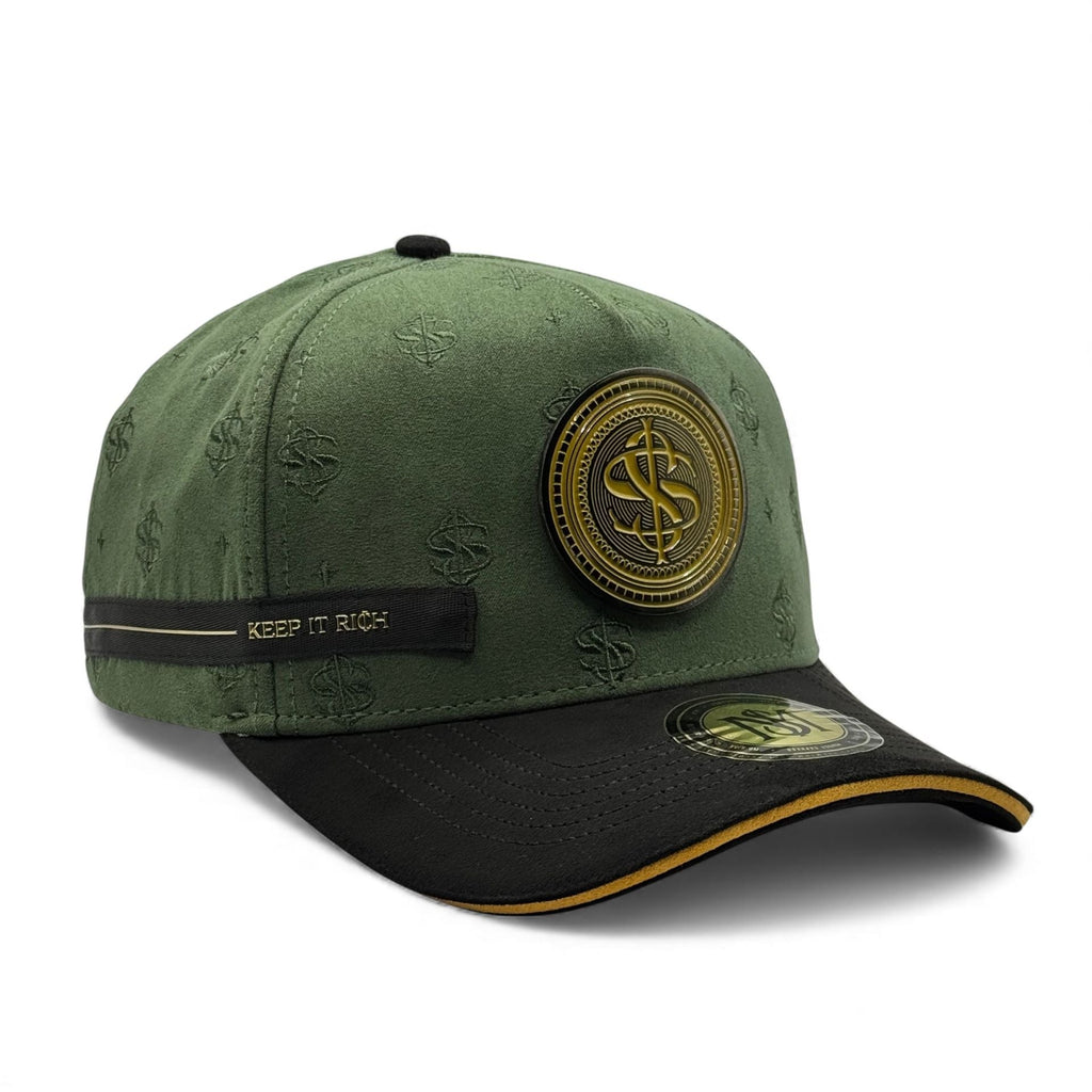 GORRA MR. KASH KEEP IT RICH GRN/BLK