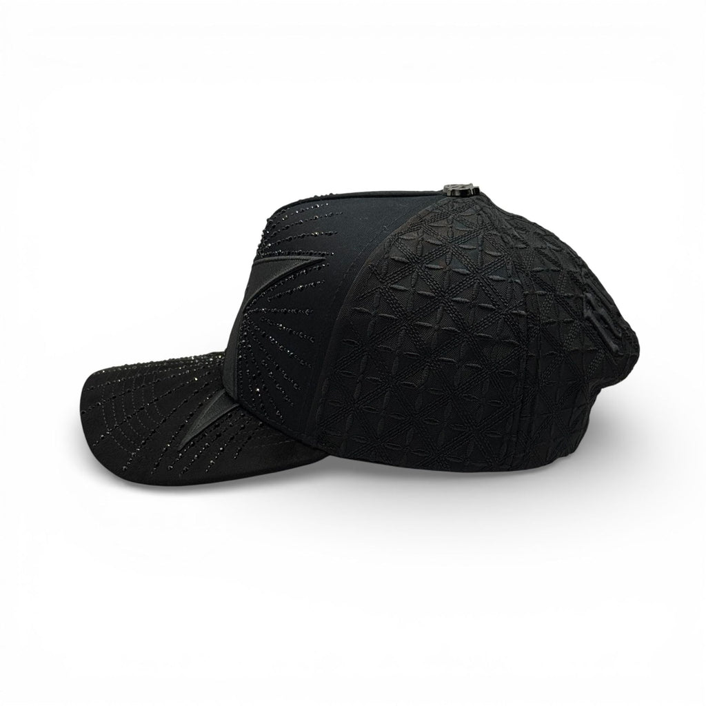 GORRA REBEL HATS BLACK STAR TOTAL BLK*****ADICIONALES
