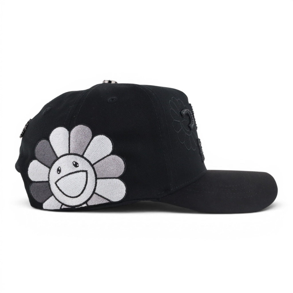 GORRA ACE HATS MURAKAMI BLACK GRAY
