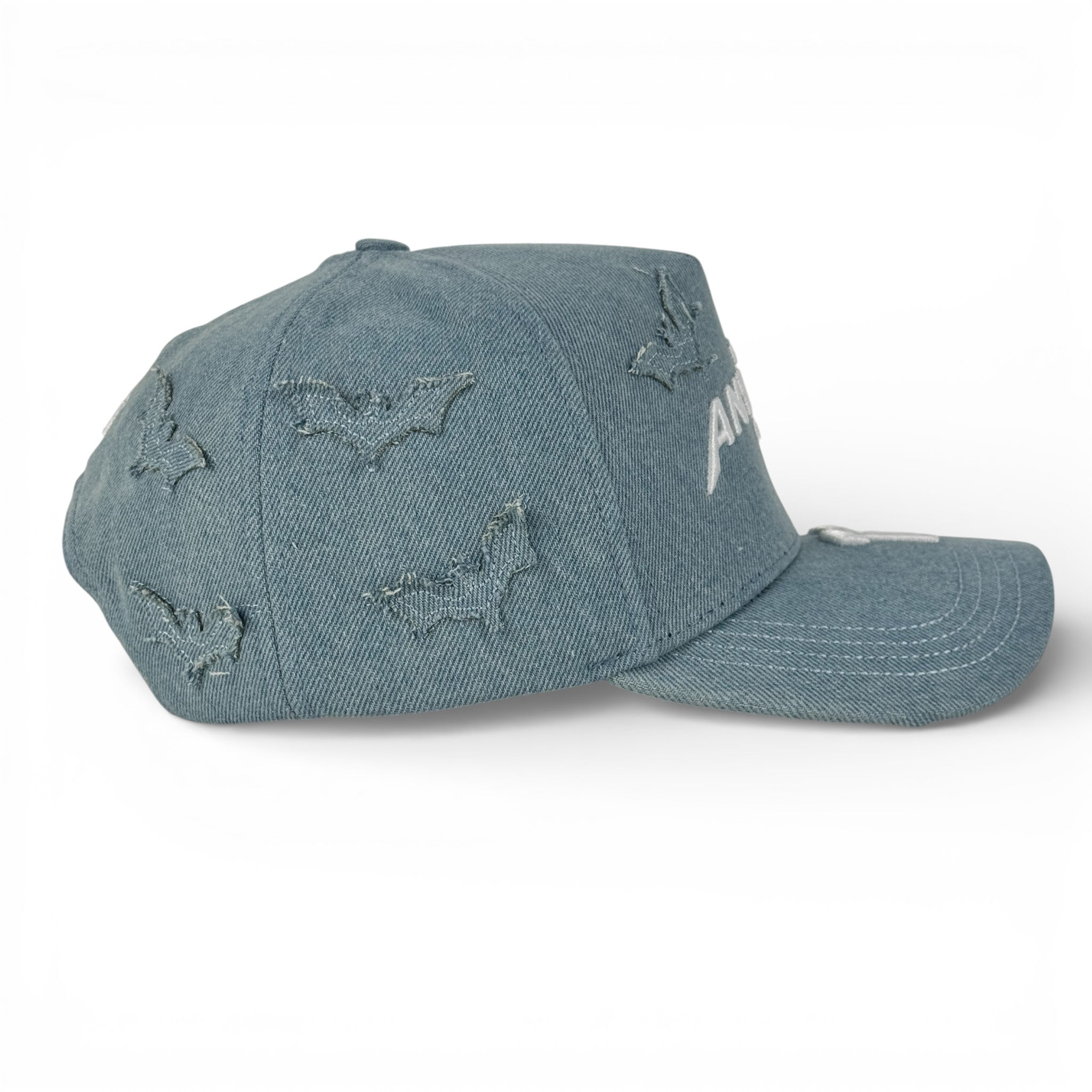 GORRA ANYMORE BAT DENIM BLUE