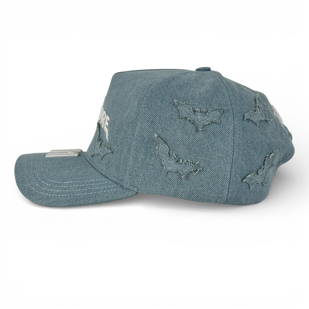 GORRA ANYMORE BAT DENIM BLUE