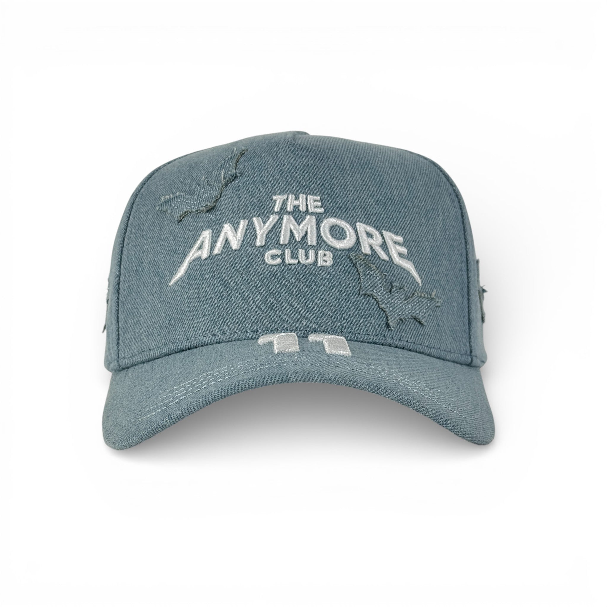 GORRA ANYMORE BAT DENIM BLUE