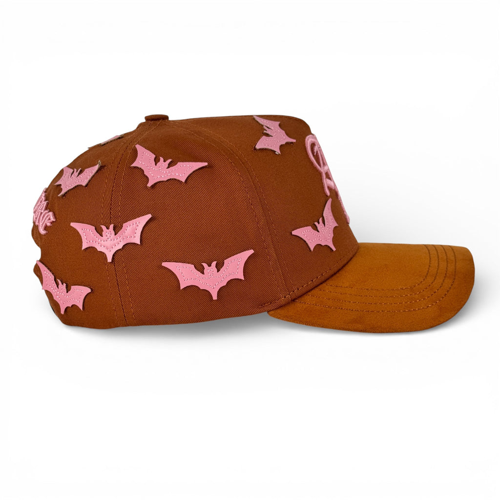 GORRA ANYMORE BAT BROWN/PINK
