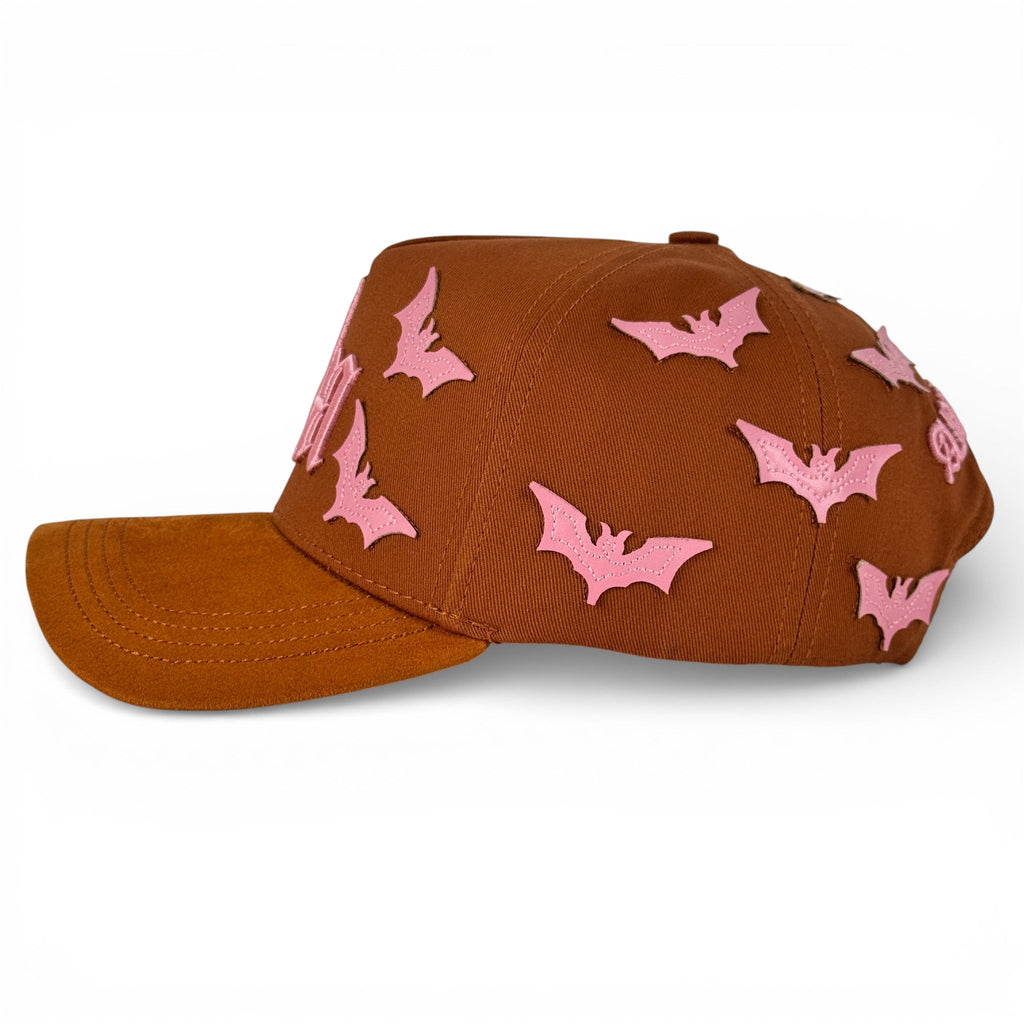 GORRA ANYMORE BAT BROWN/PINK
