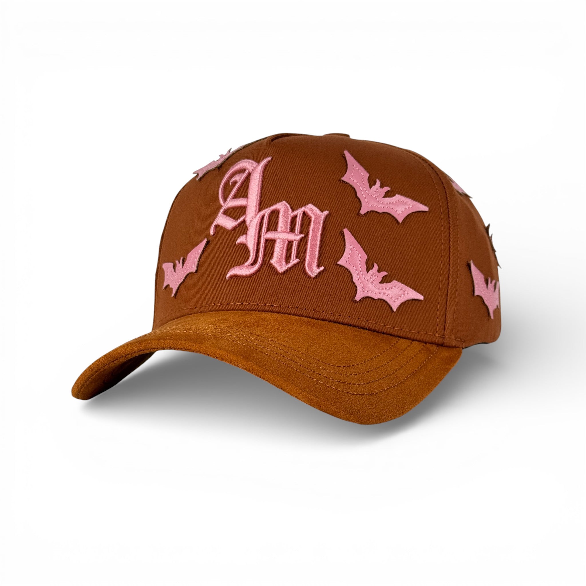 GORRA ANYMORE BAT BROWN/PINK