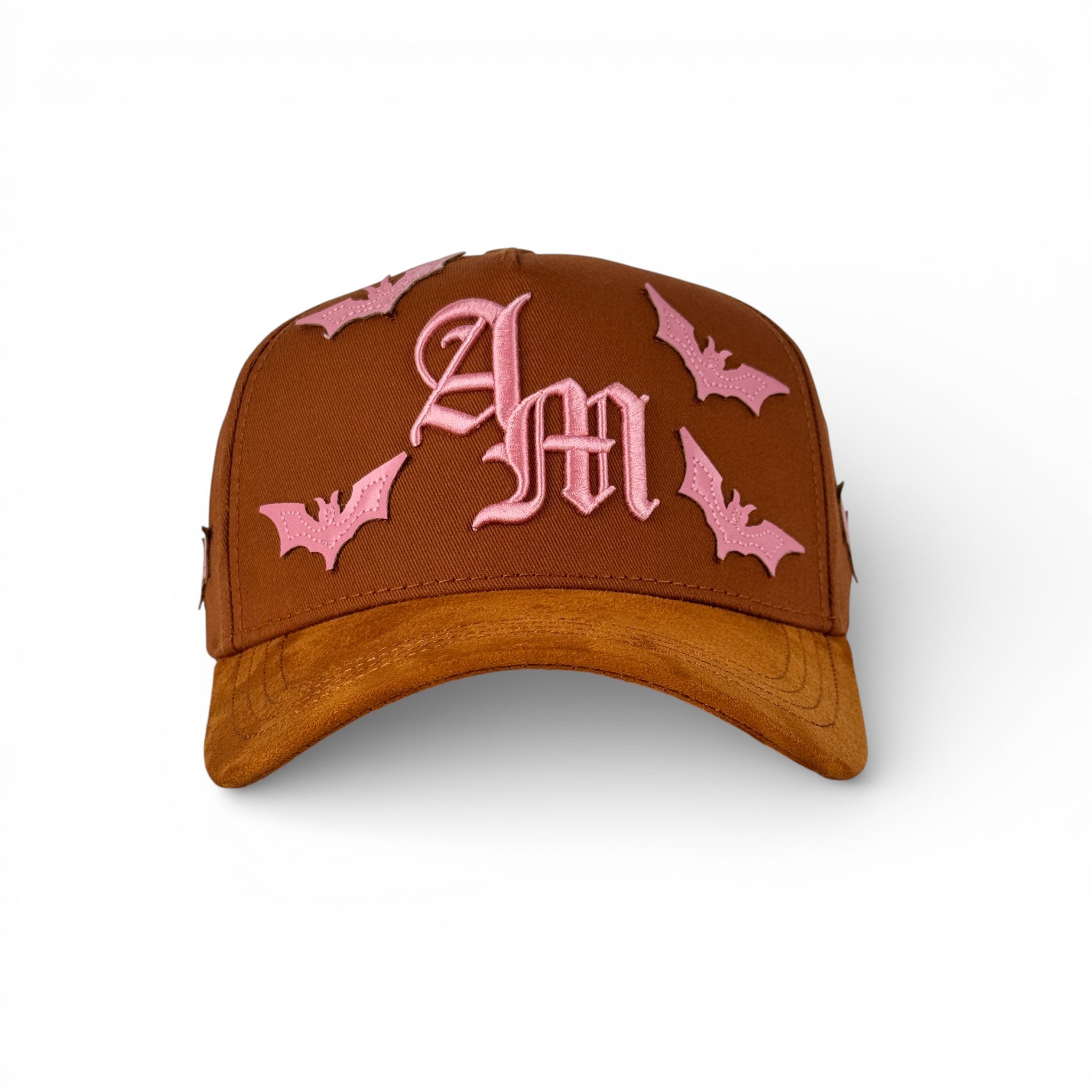 GORRA ANYMORE BAT BROWN/PINK