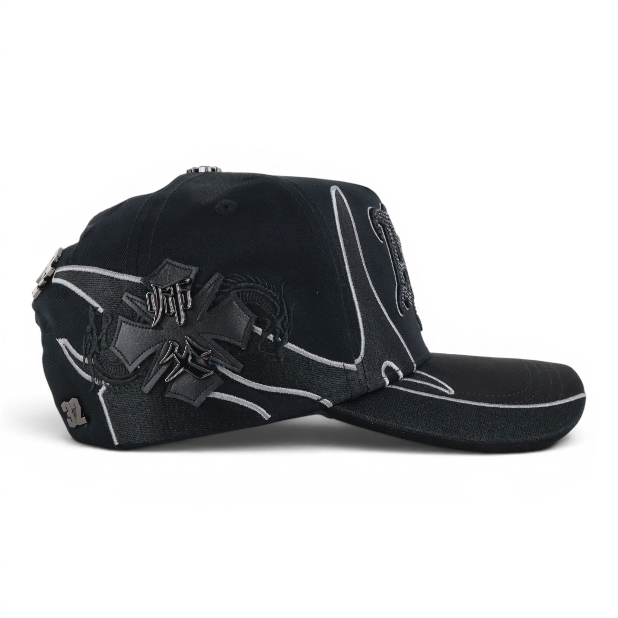 GORRA BAEZ AB’Z TOTAL BLACK