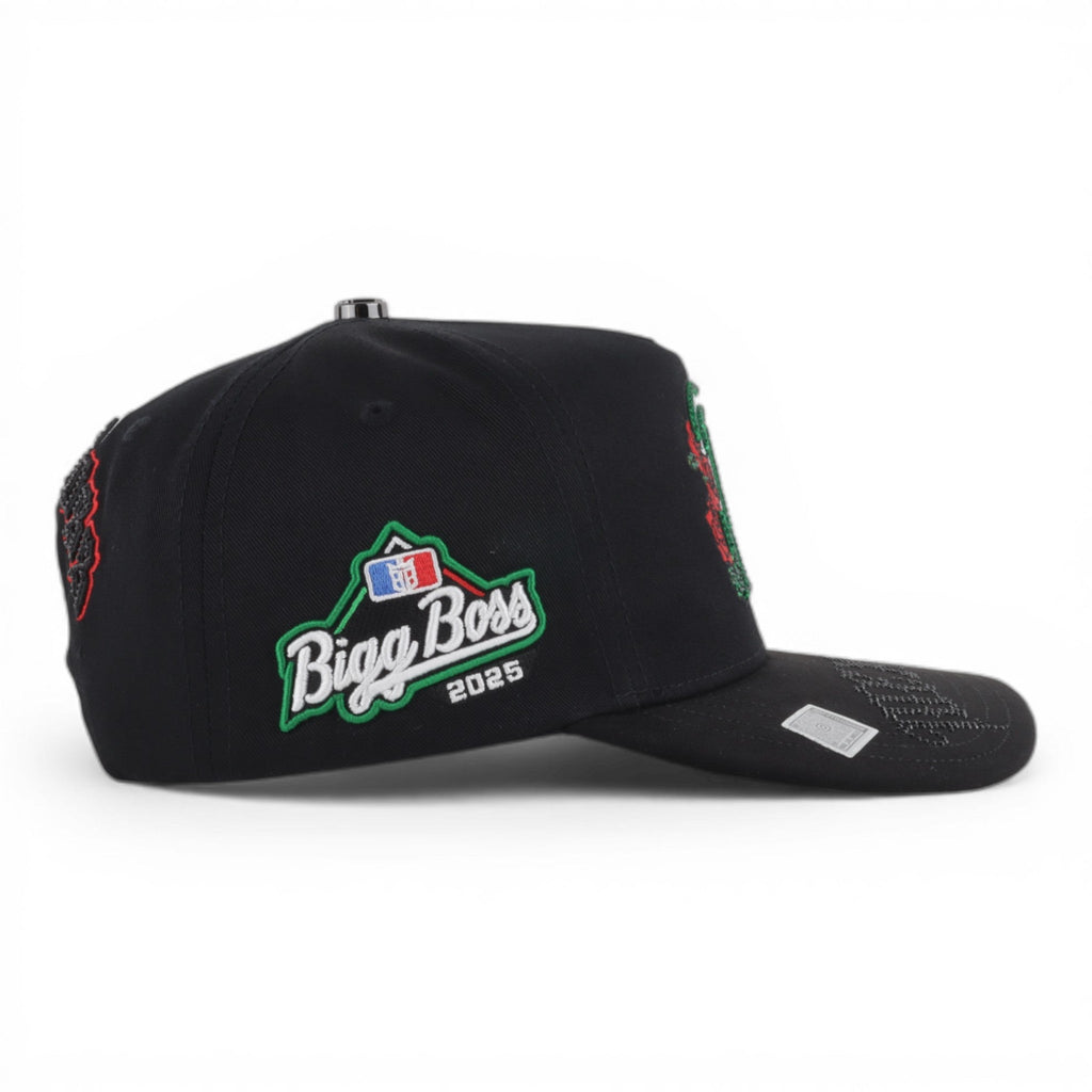 GORRA BIGG BOSS MEXICO CRYSTAL BLACK