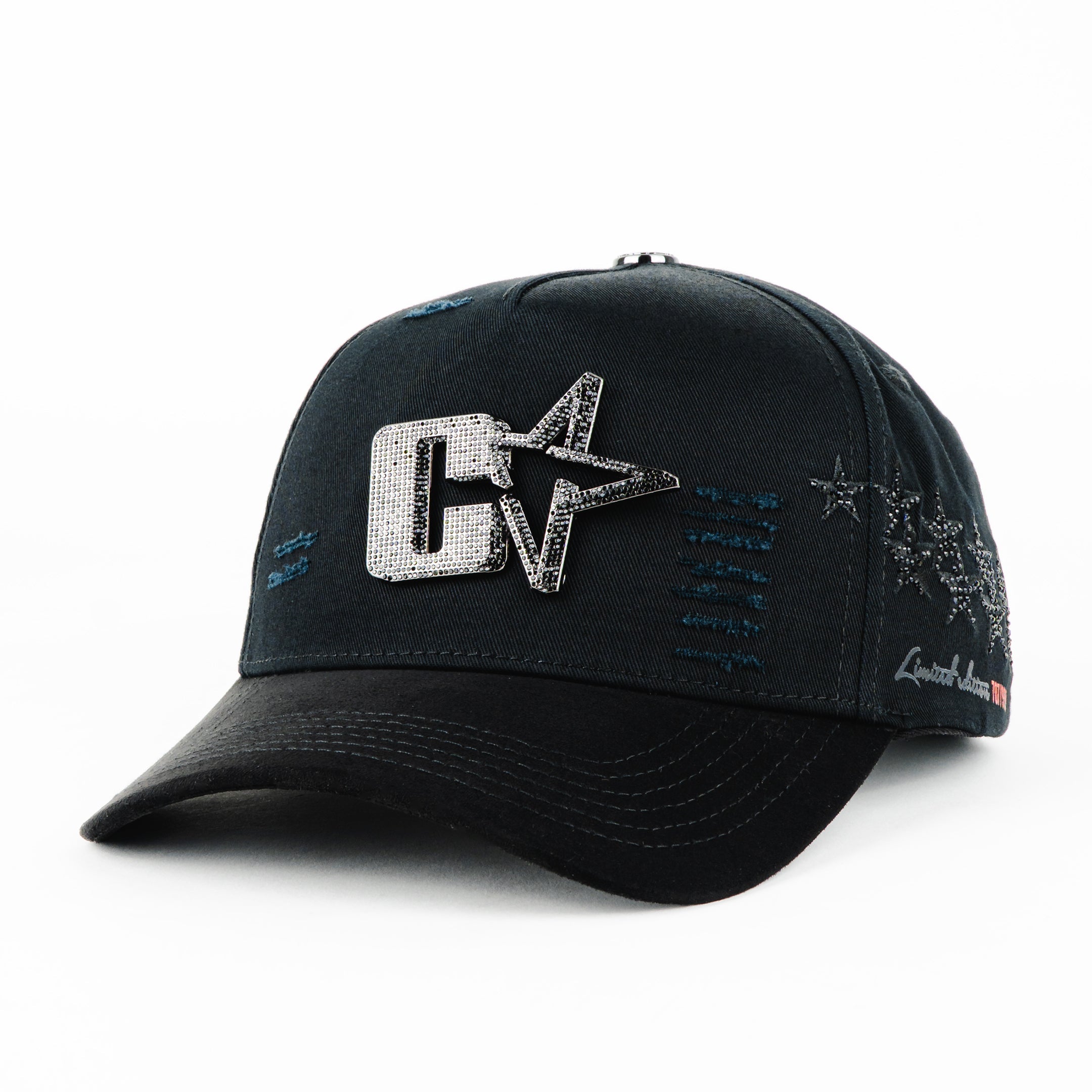 Gorra Cash Only THE STAR IN BLACK | Snapback Visera Curva | FULL SET