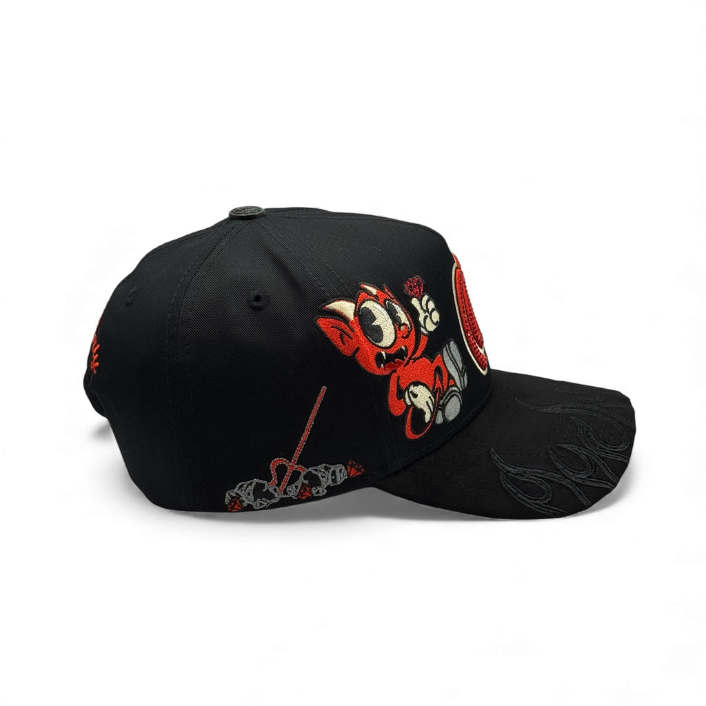 GORRA CASH ONLY MONEY RED BLACK