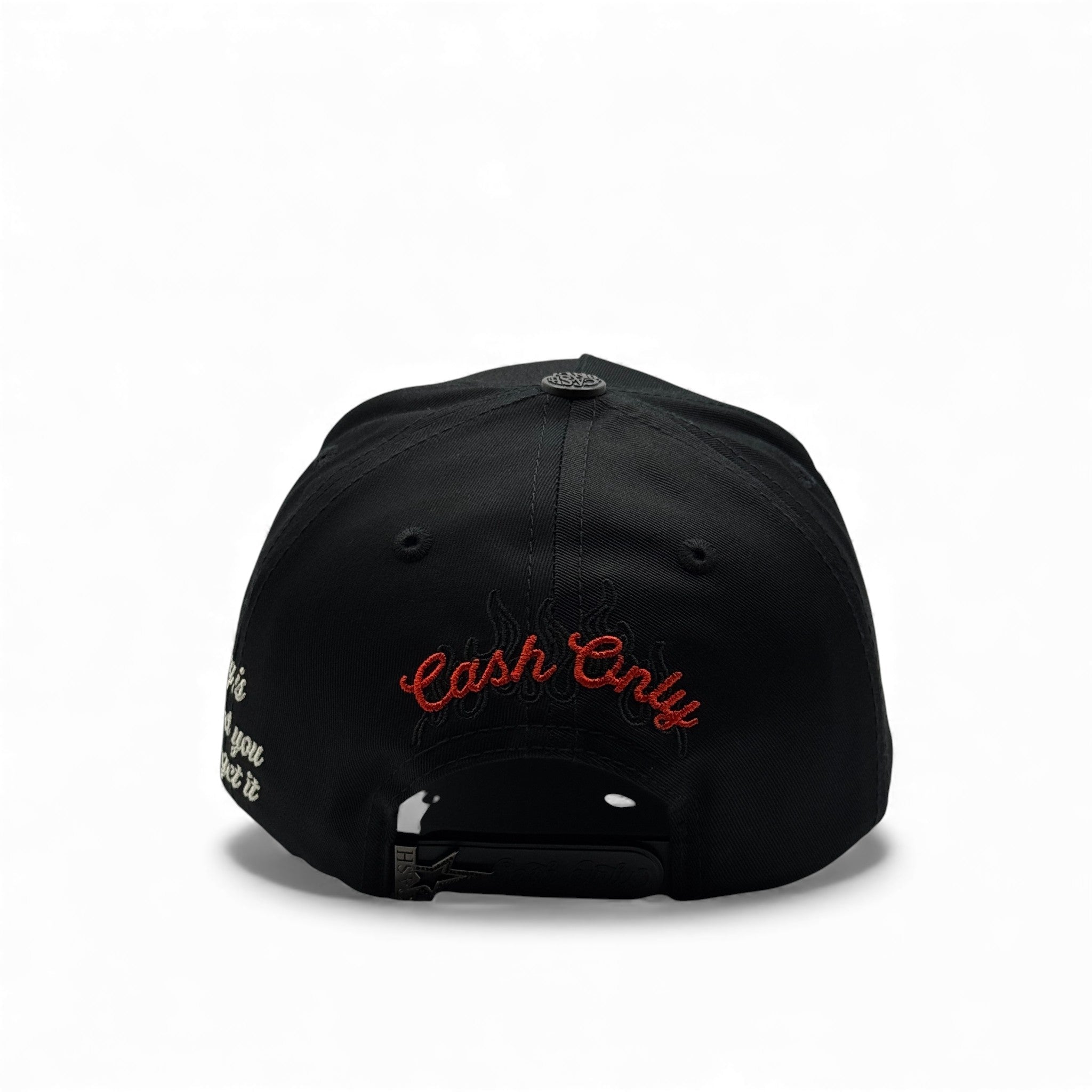 GORRA CASH ONLY MONEY RED BLACK