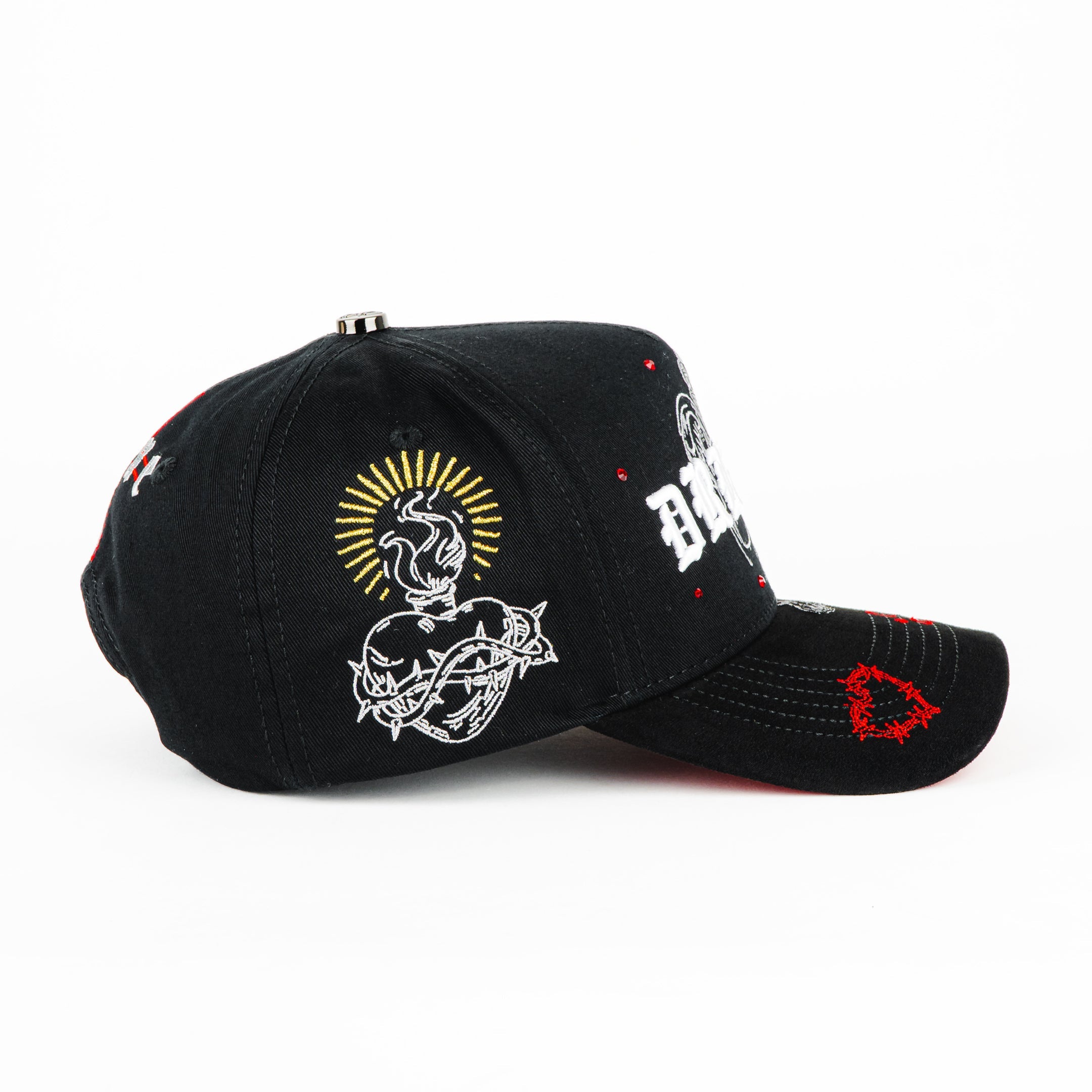 GORRA DARKBLOOM TRUE LOVE BLACK
