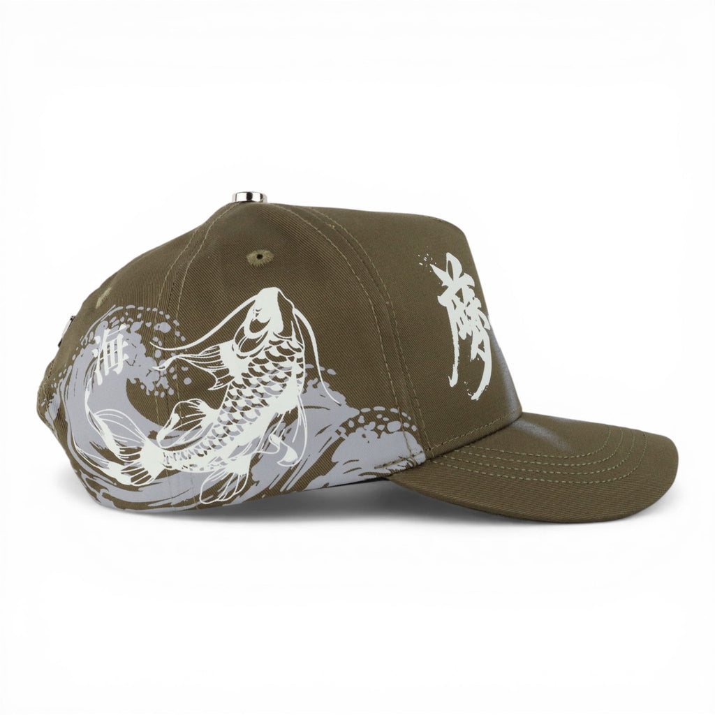 GORRA DREAMER KOI GREEN/WHITE