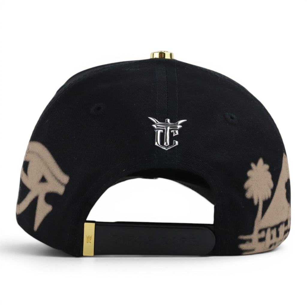 GORRA EL TIROS CAPS TUTAKAMON BLACK/GOLD*****ADICIONALES