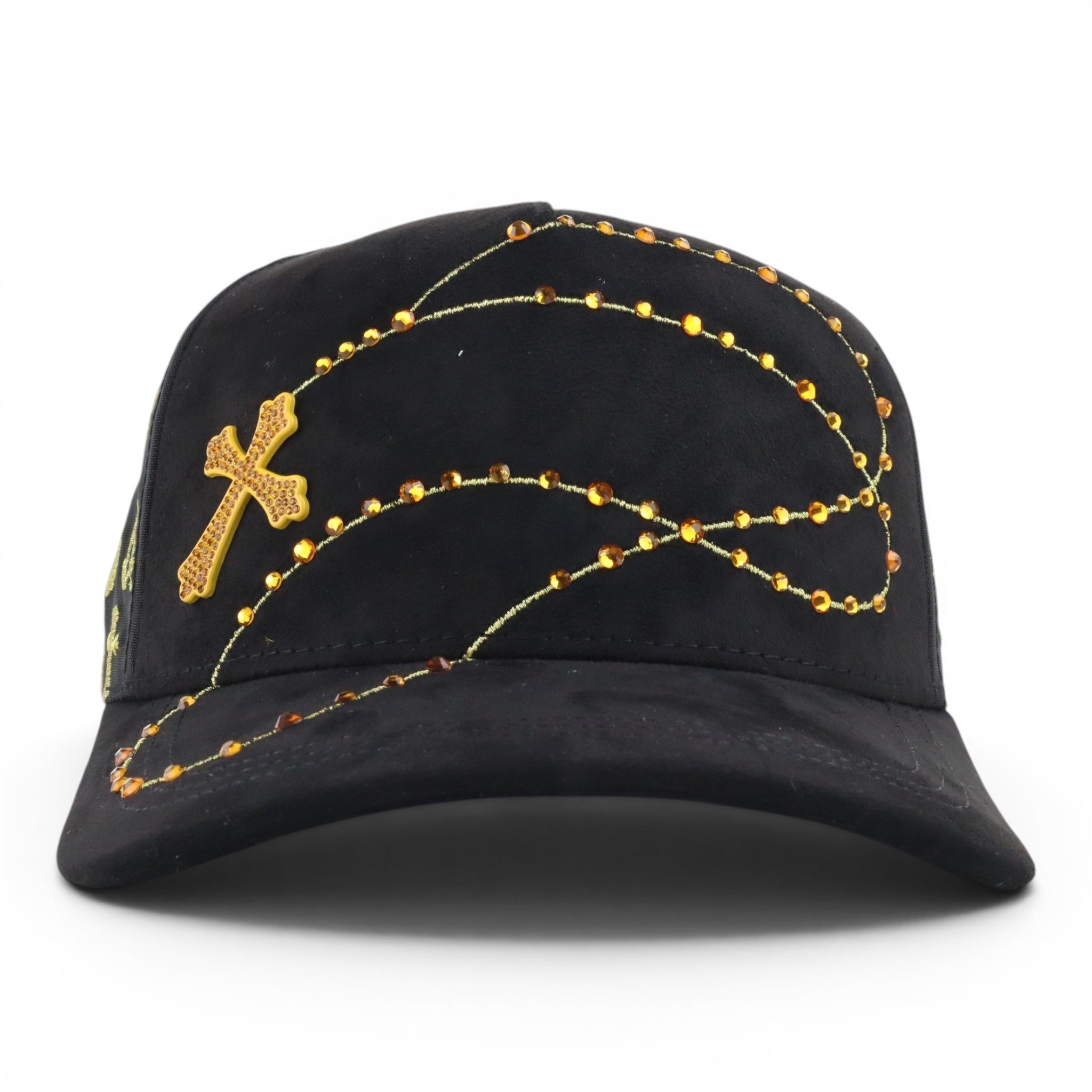 GORRA JC CAPS EXODO 14/14 CRYSTALS GOLD BLACK