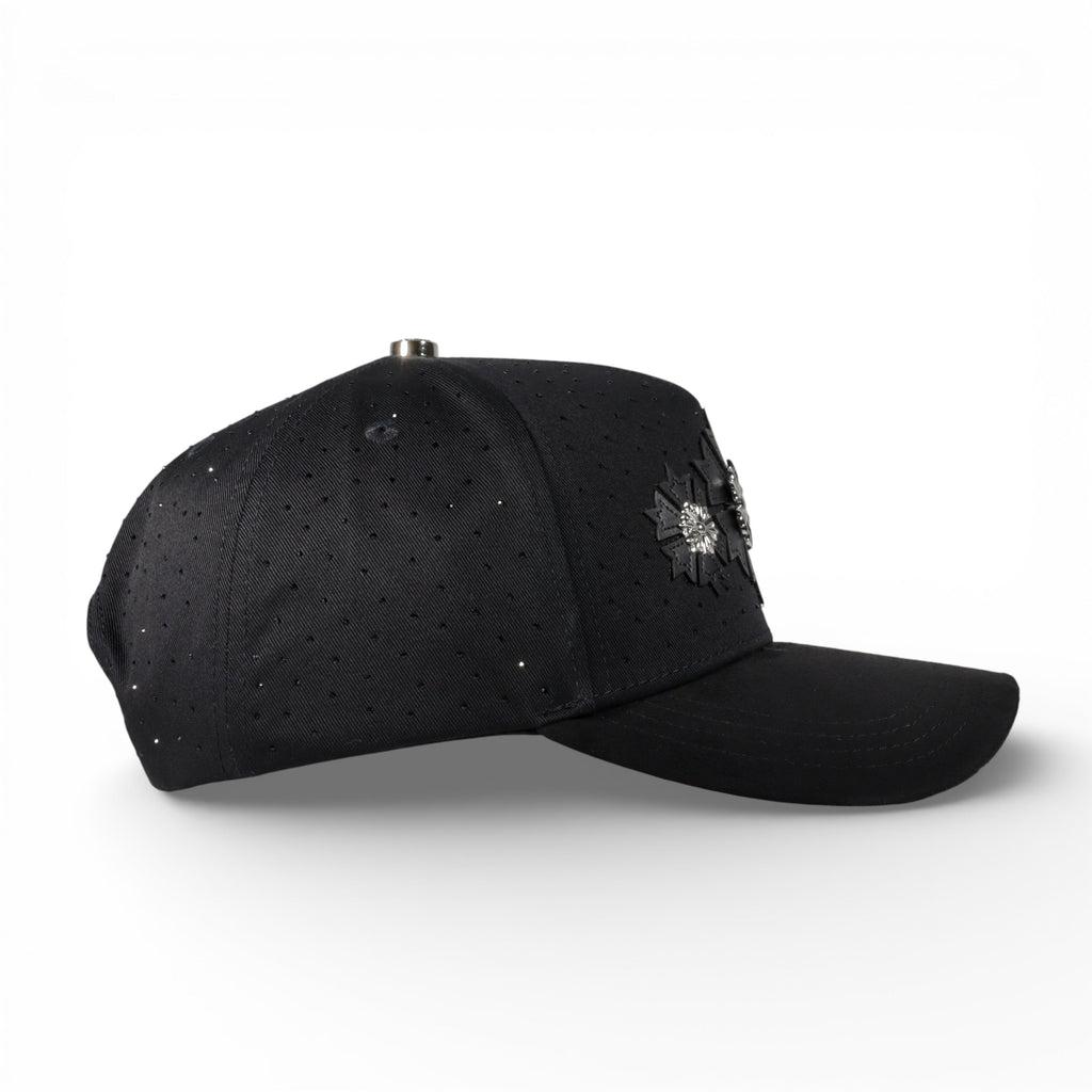 GORRA BARBAS HATS PLATINUM SNOWFLAKE BLK