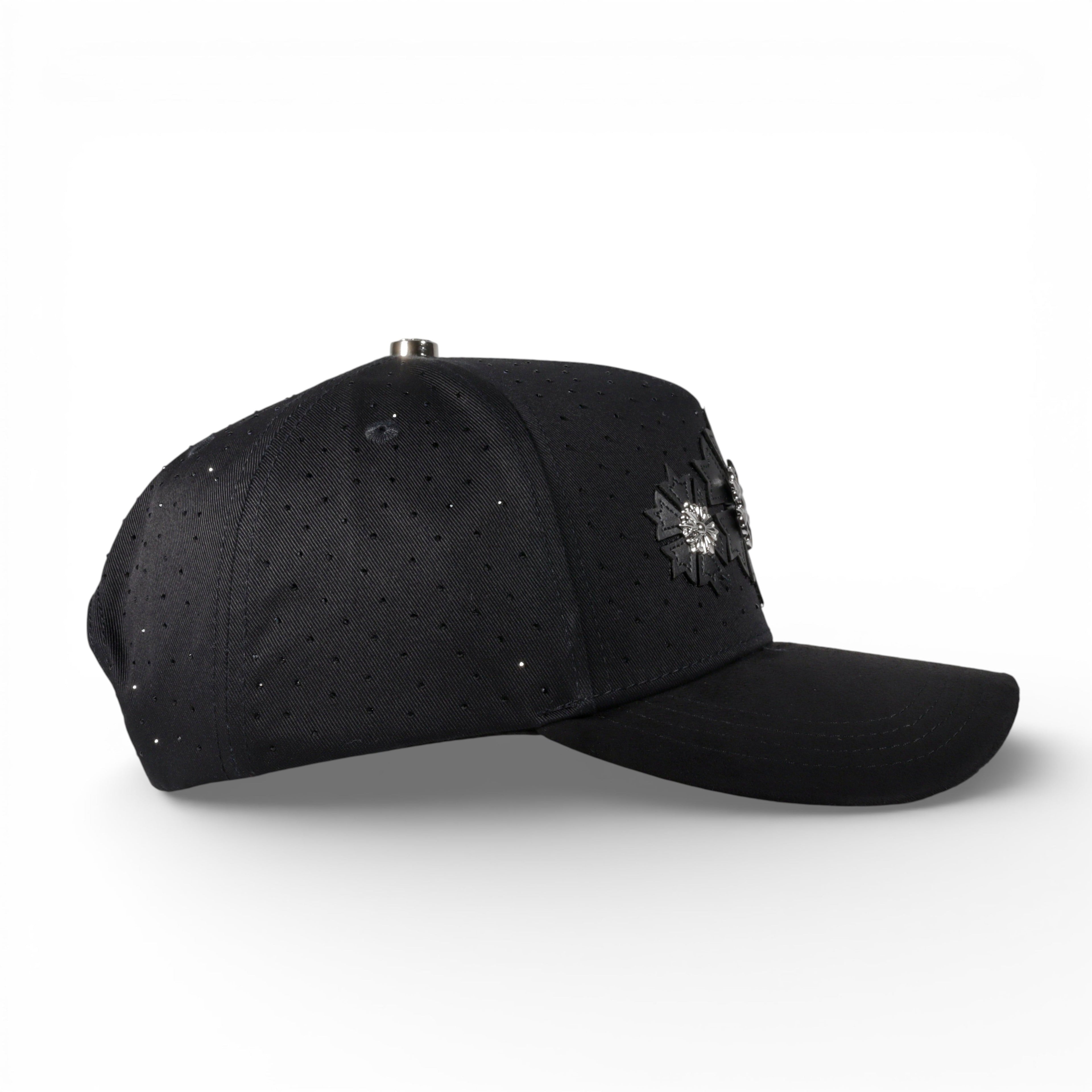 GORRA BARBAS HATS PLATINUM SNOWFLAKE BLK
