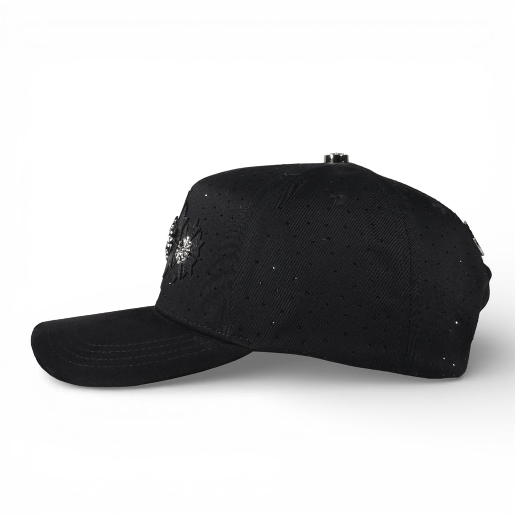 GORRA BARBAS HATS PLATINUM SNOWFLAKE BLK