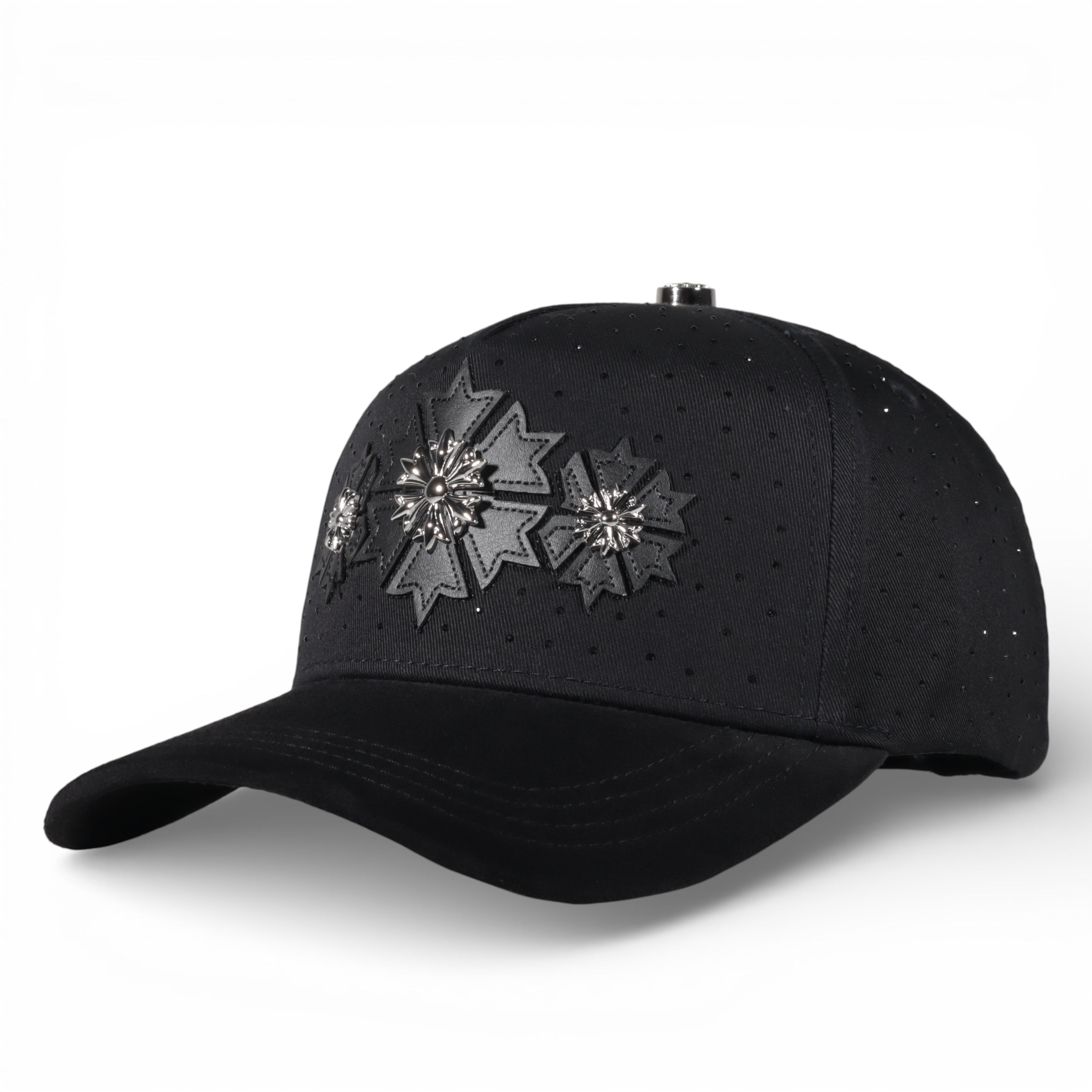 GORRA BARBAS HATS PLATINUM SNOWFLAKE BLK