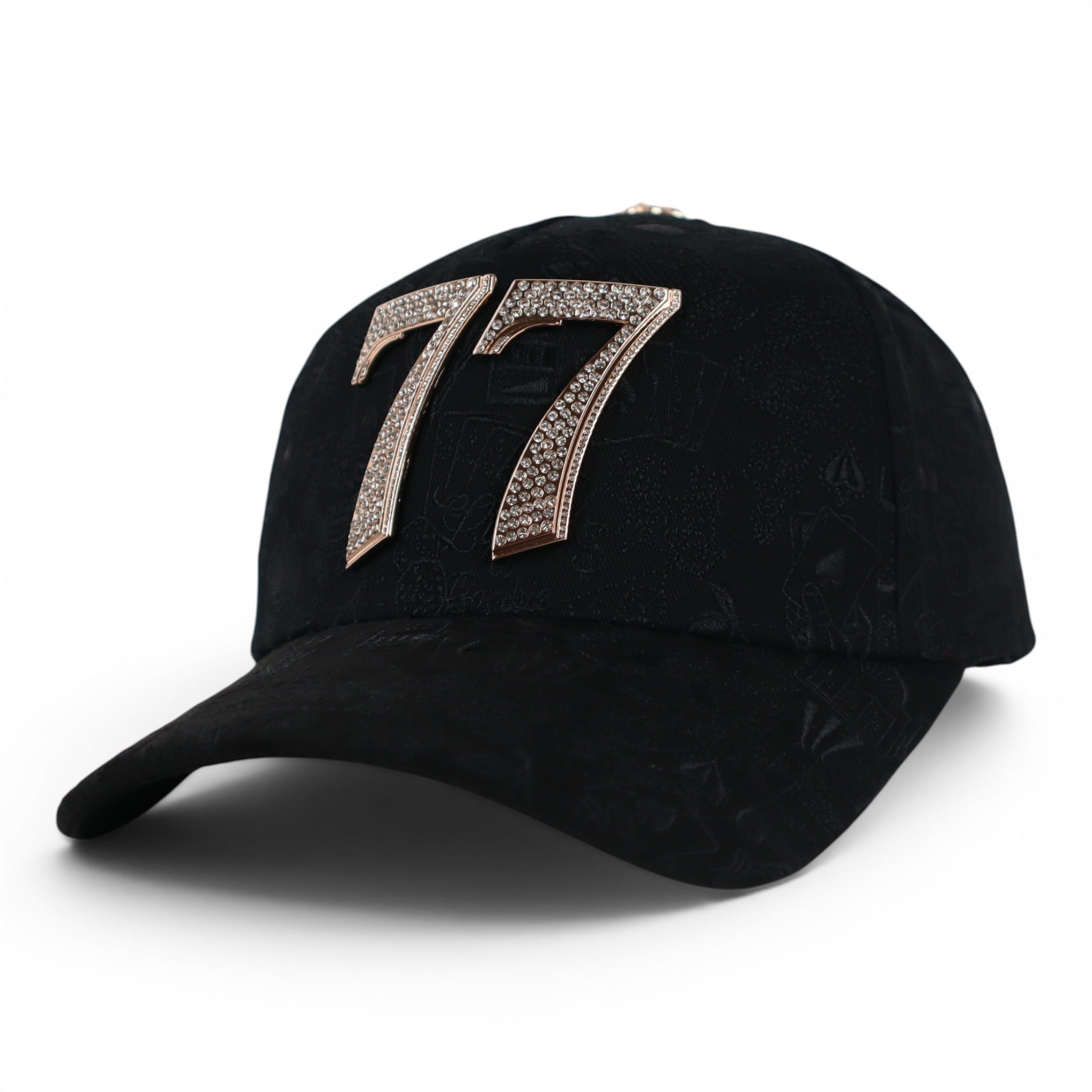 GORRA BARBAS HATS 77 BLACK CHROME GOLD