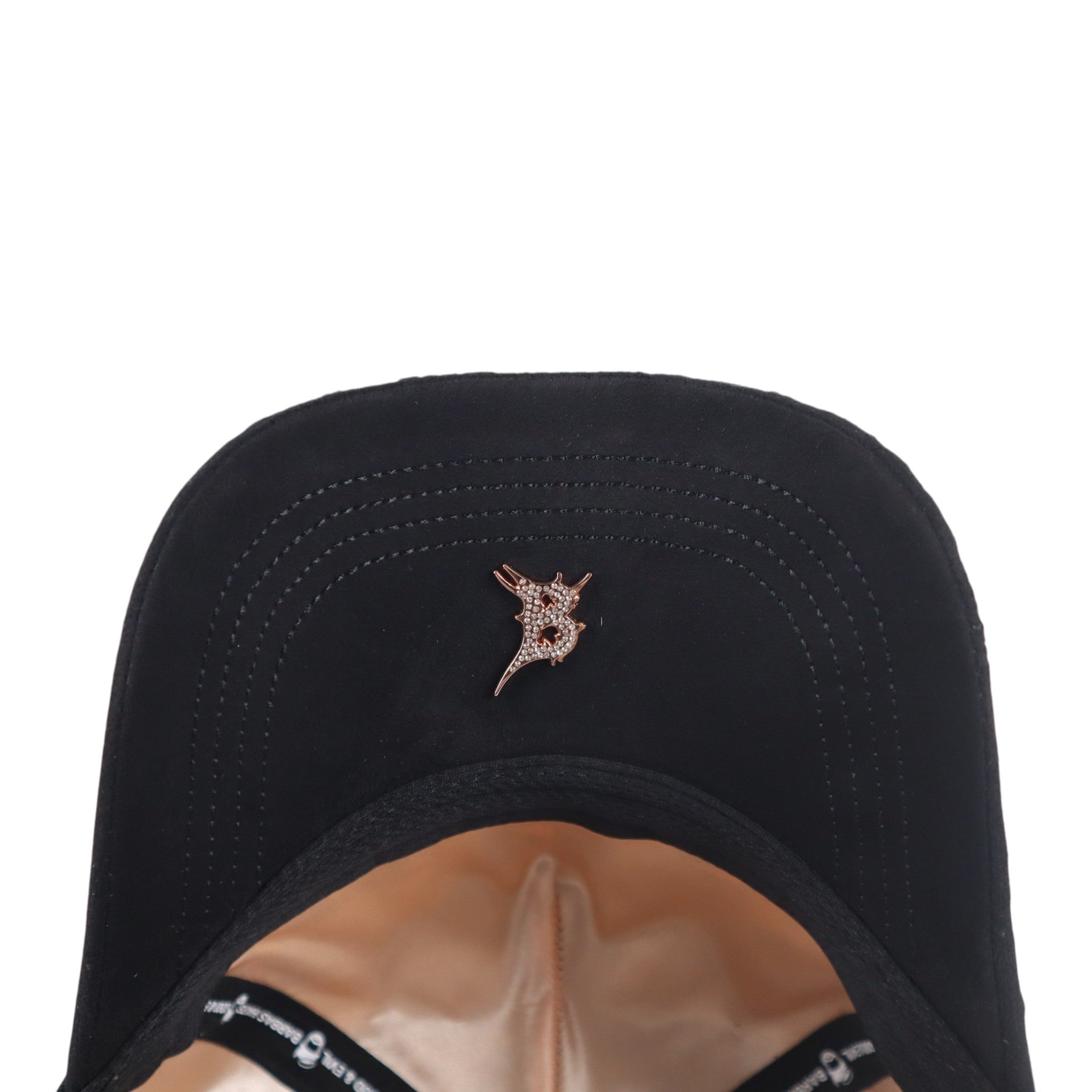 GORRA BARBAS HATS 77 BLACK CHROME GOLD