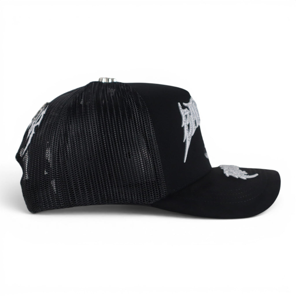 GORRA BARBAS HATS BARBAS RECORDS BLACK/WHITE