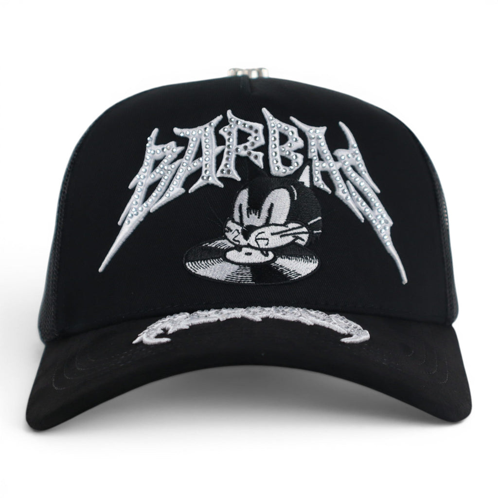 GORRA BARBAS HATS BARBAS RECORDS BLACK/WHITE