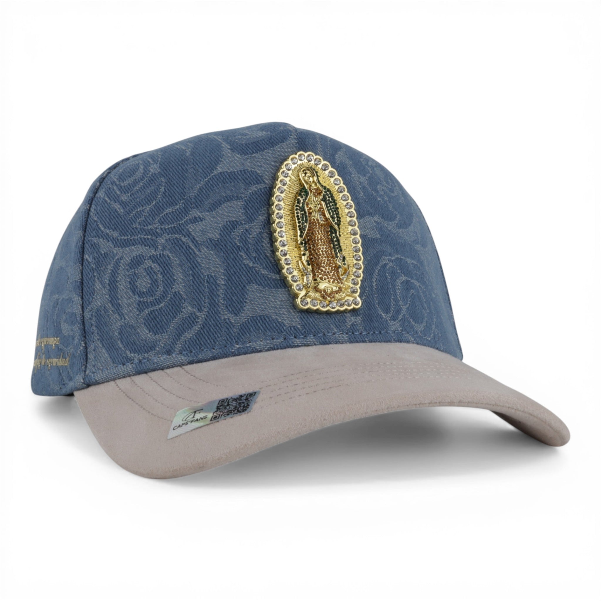 GORRA CAPS FANS GUADALUPE DENIM BLUE/BEIGE
