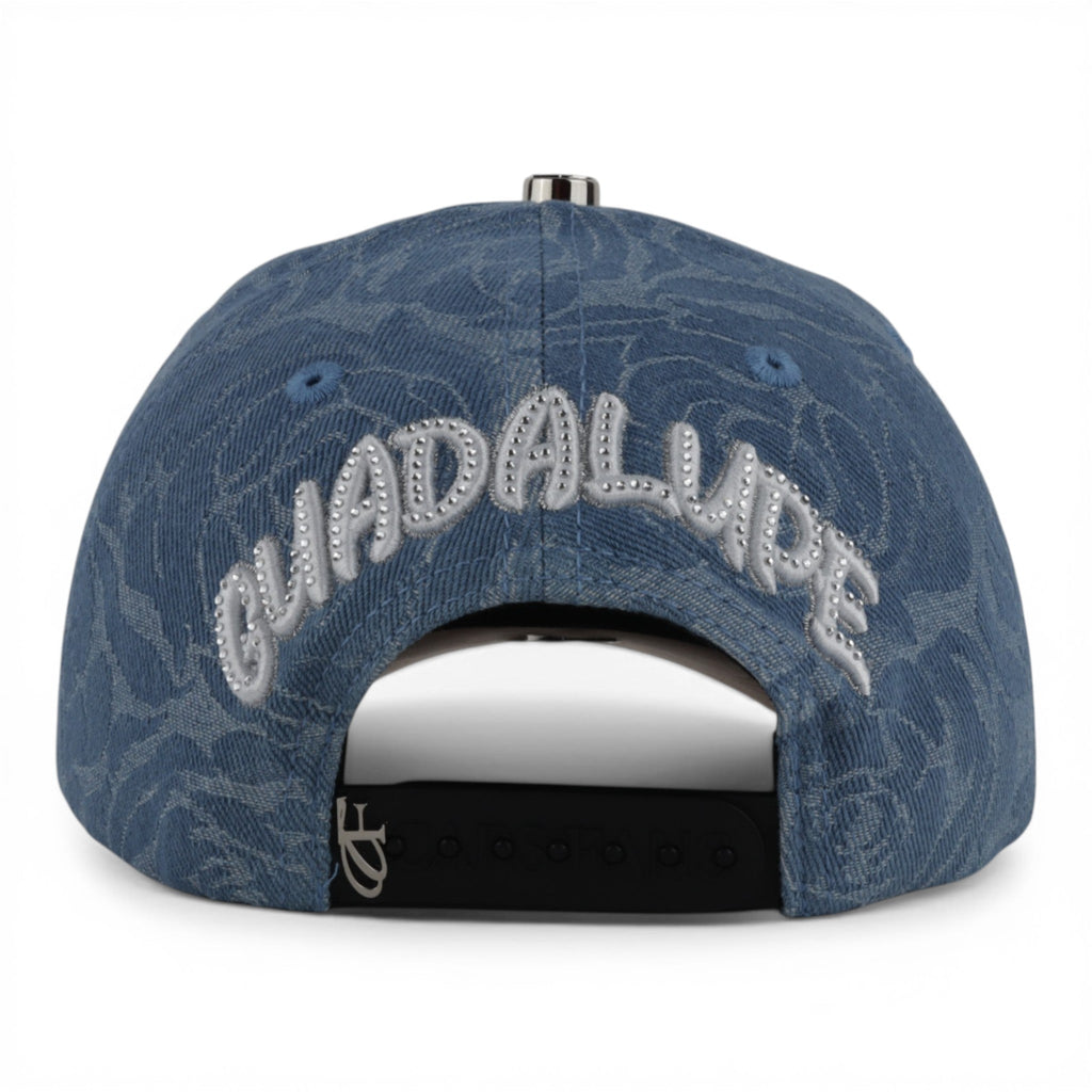 GORRA CAPS FANS GUADALUPE DENIM BLUE/BEIGE