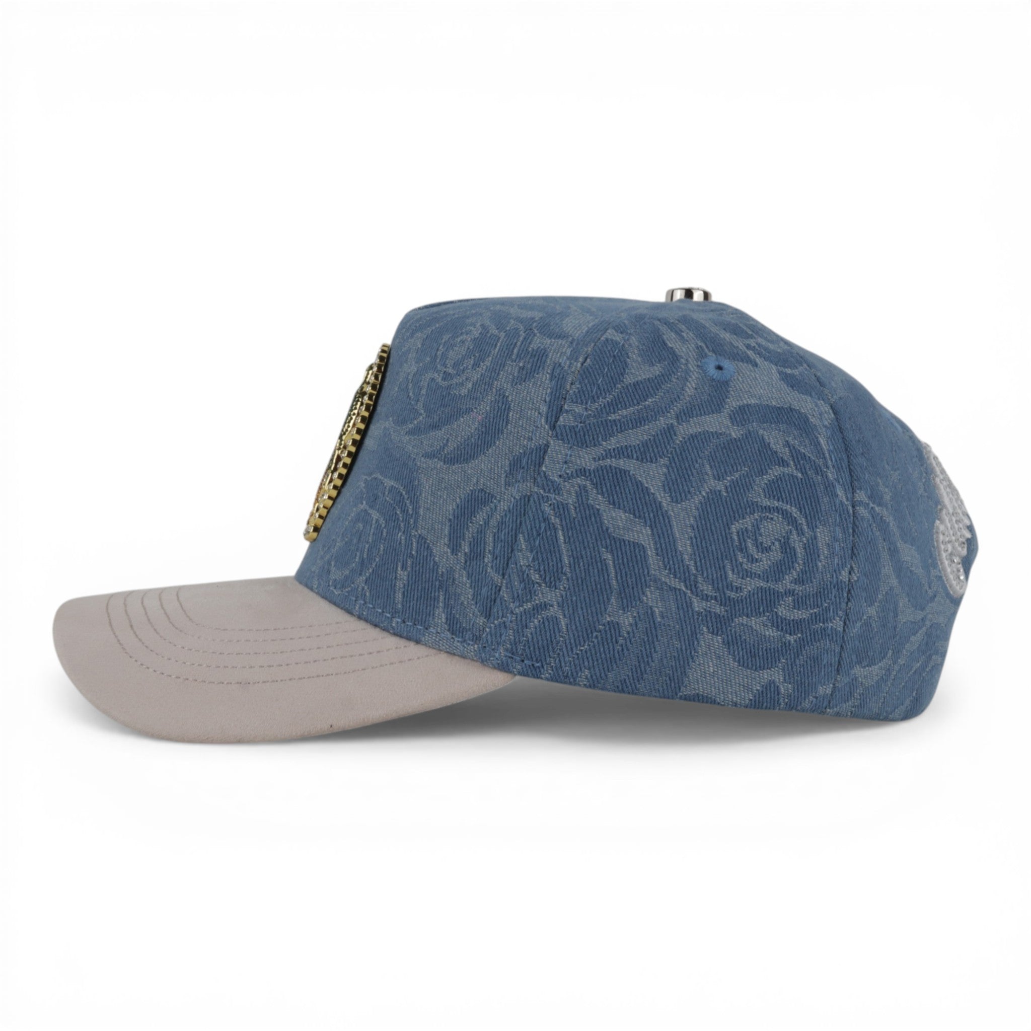 GORRA CAPS FANS GUADALUPE DENIM BLUE/BEIGE