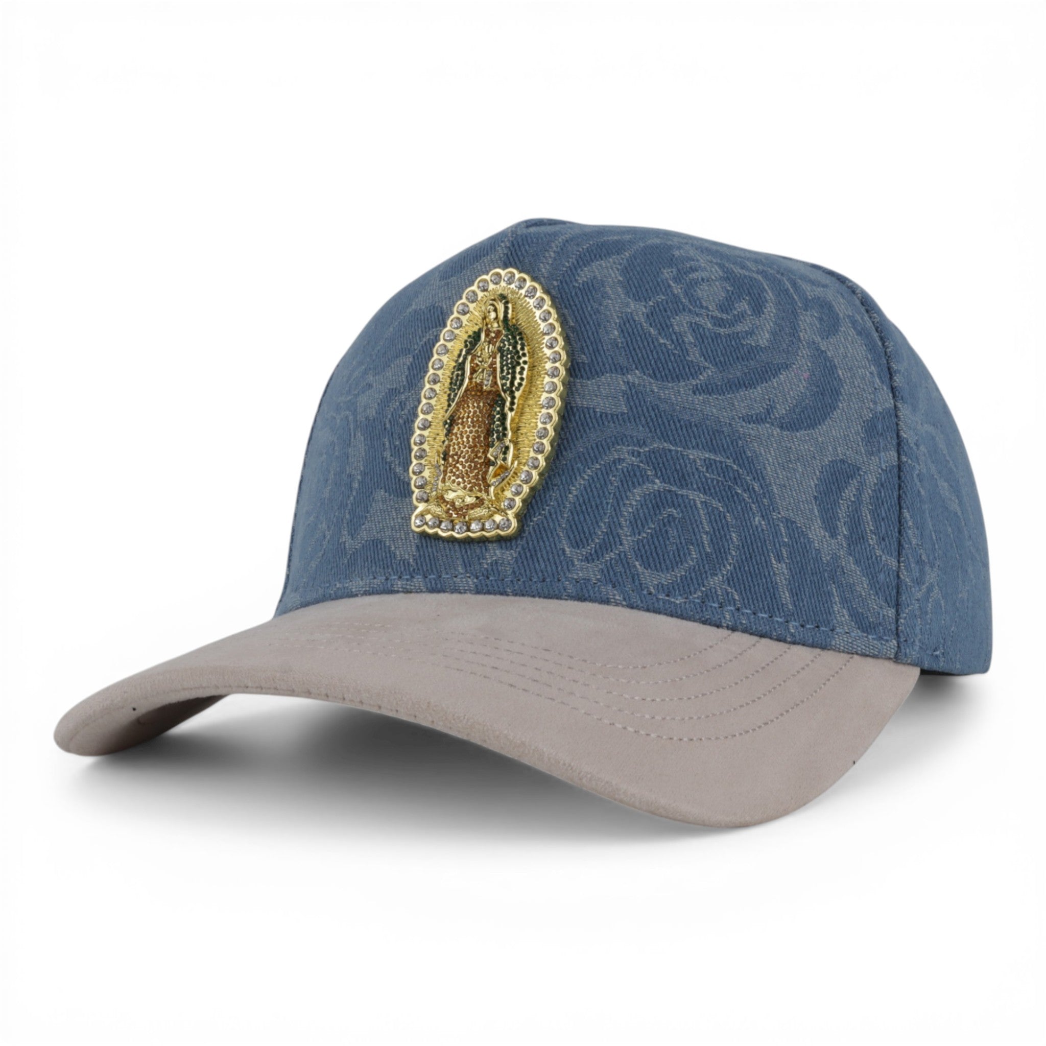 GORRA CAPS FANS GUADALUPE DENIM BLUE/BEIGE